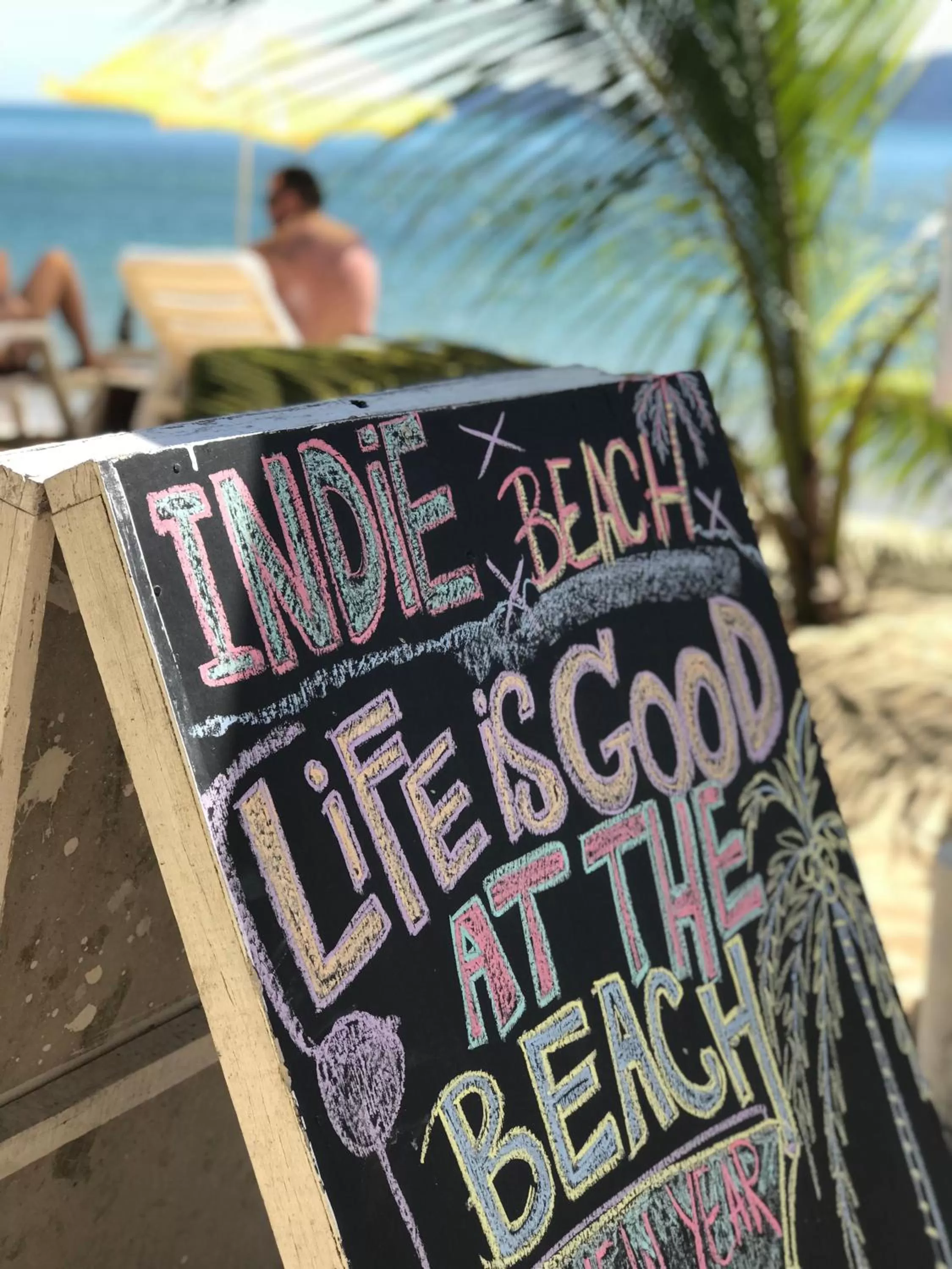 Beach in Indie Beach Bungalows