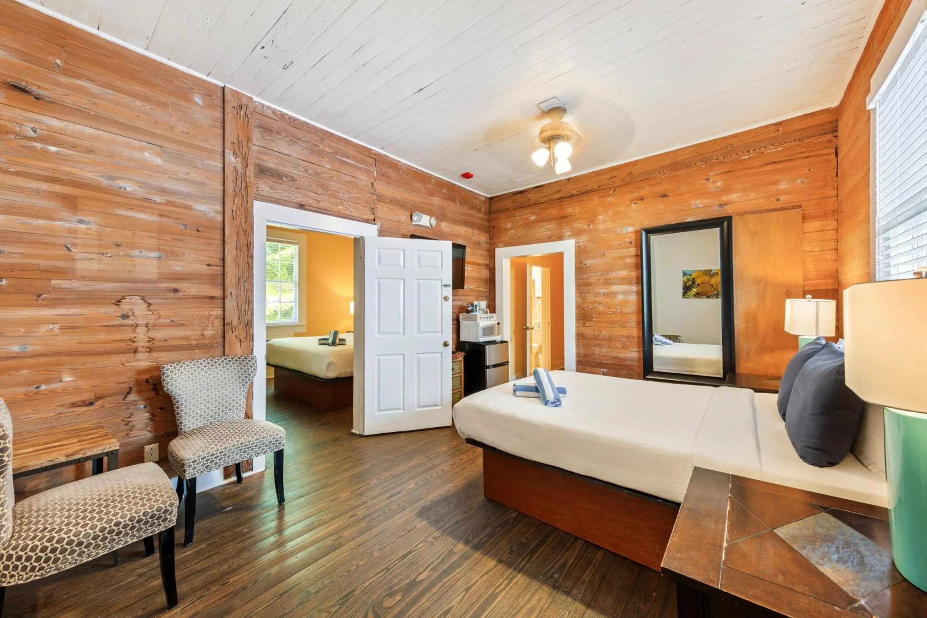 Bed in Wicker Guesthouse