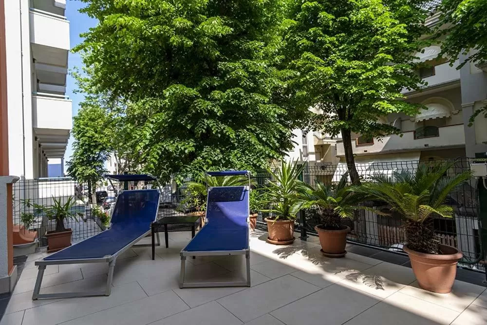 Solarium in Hotel Oasi del Mare