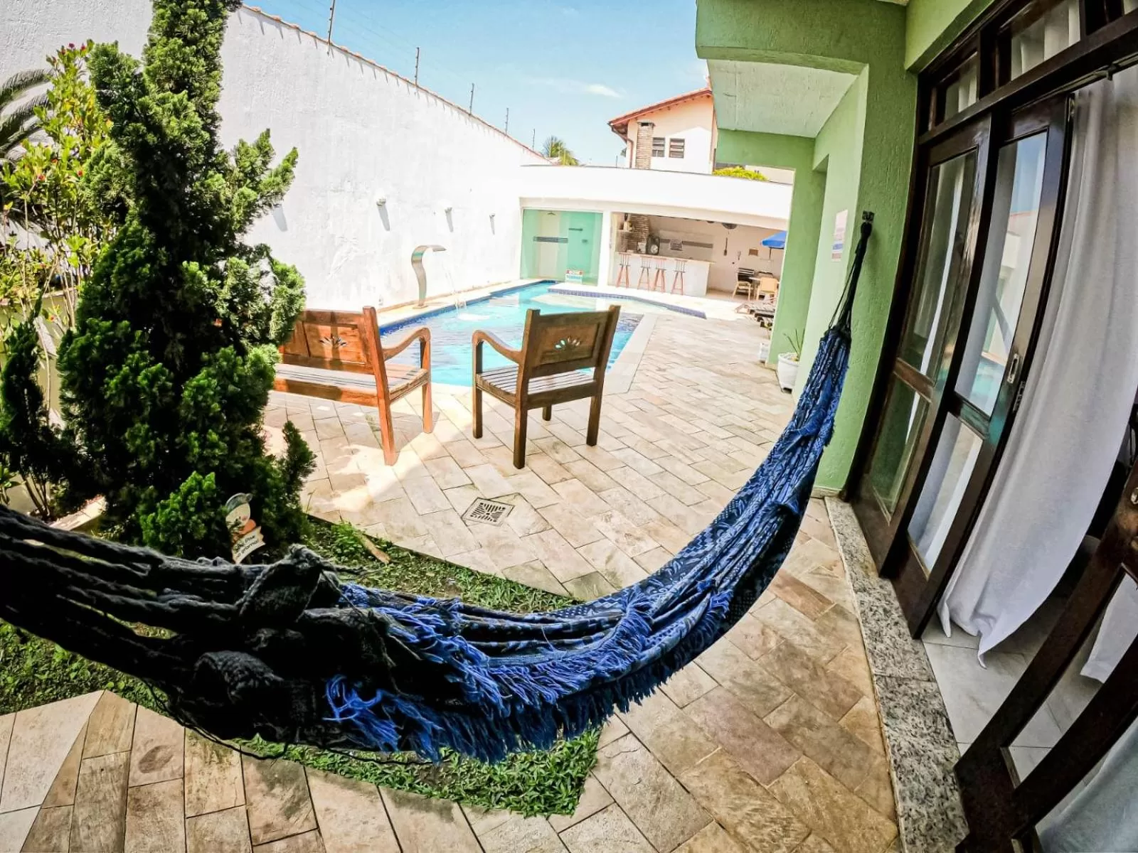 Decorative detail in Hostel e Pousada Bahia Beach