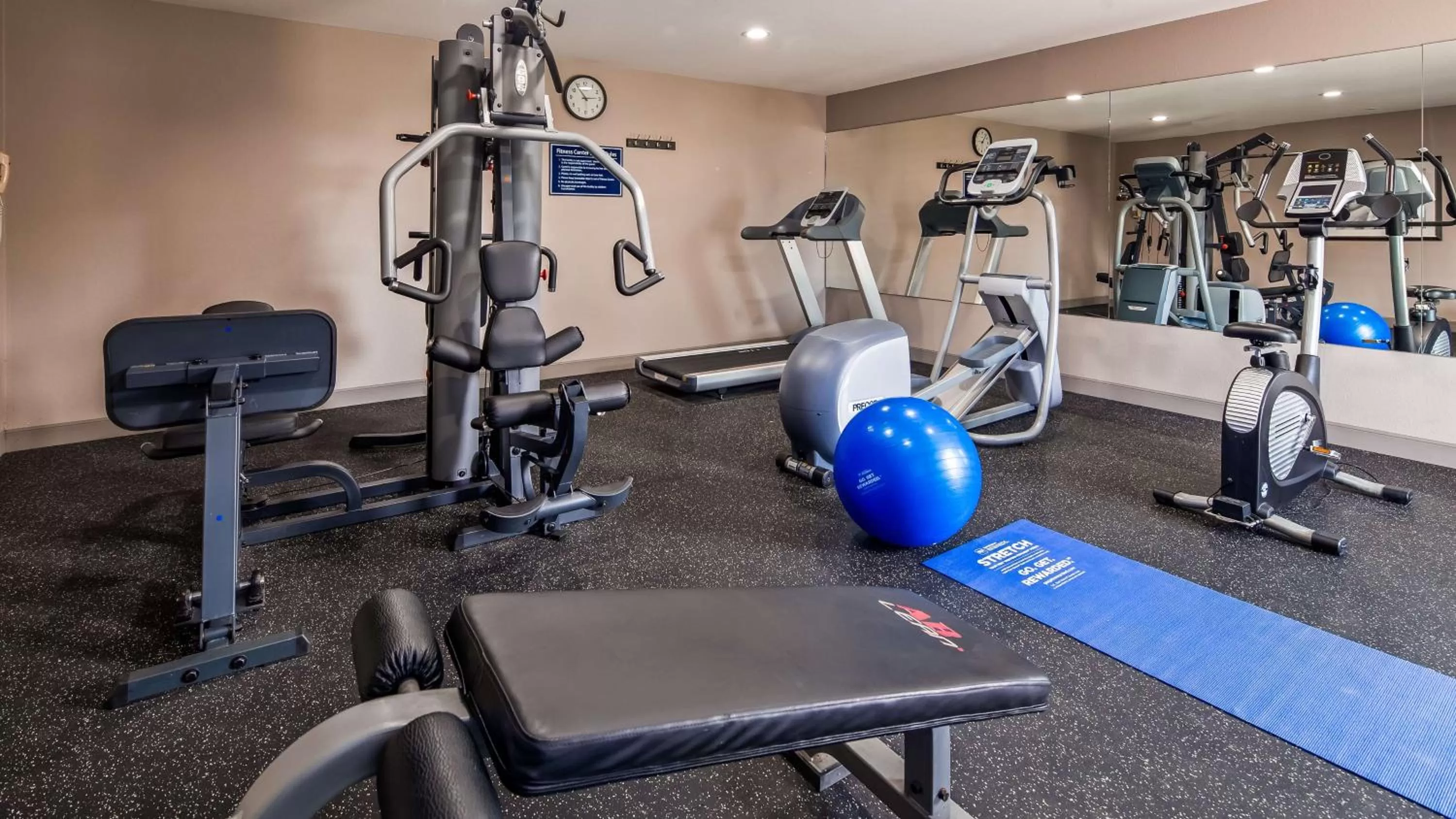 Fitness centre/facilities in Best Western Lafayette Inn