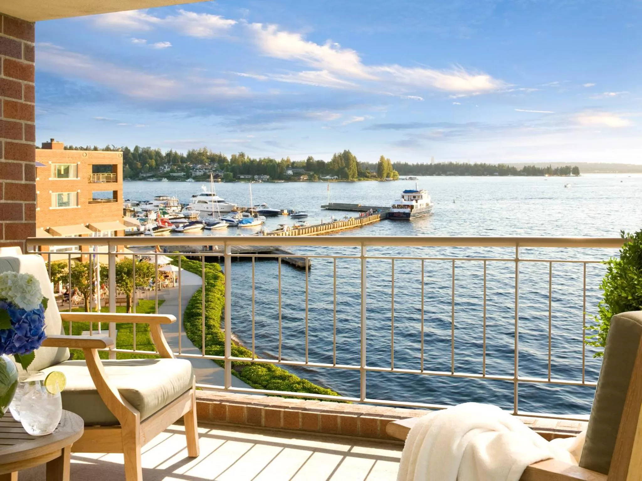 View (from property/room) in The Woodmark Hotel & Still Spa on Lake Washington