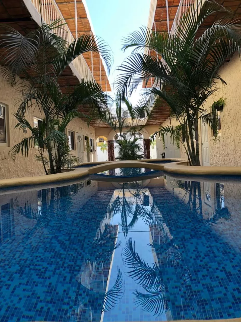 Swimming Pool in Bungalows Las Glorias