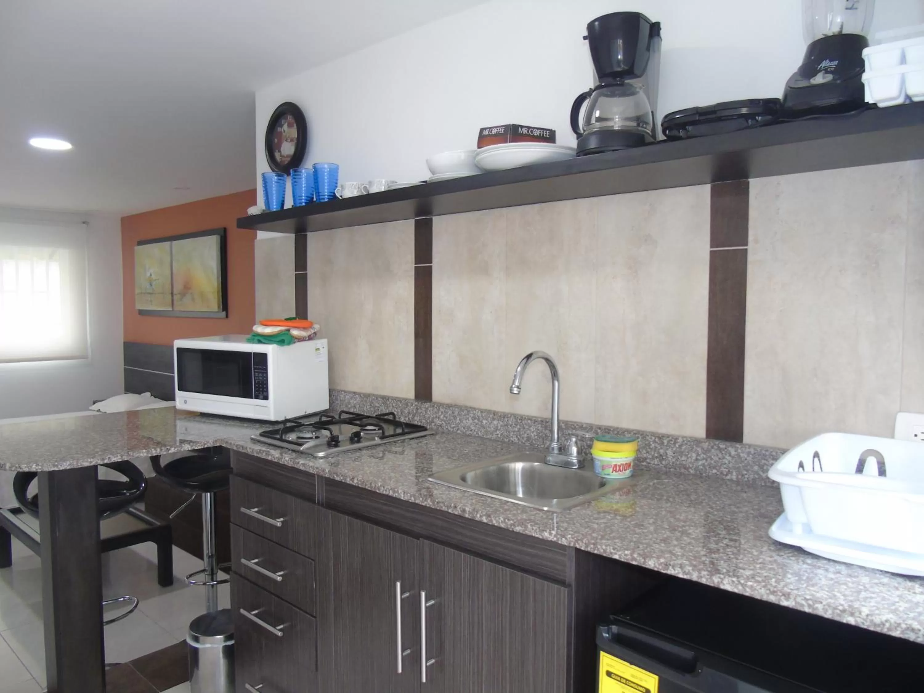 Kitchen or kitchenette in Villa San Miguel