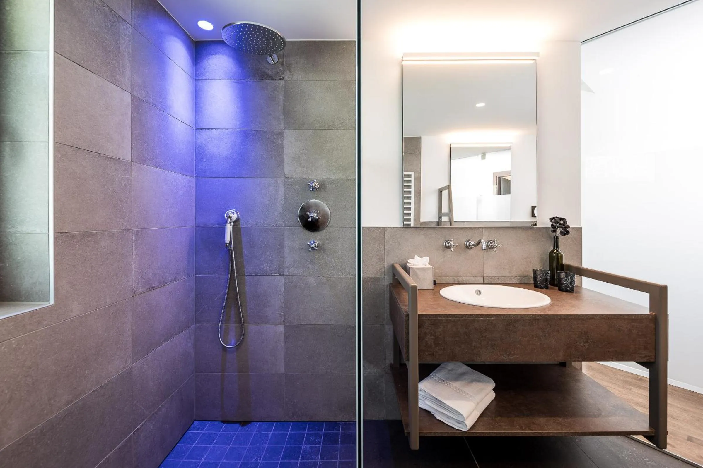 Shower in Hotel Der Weinmesser