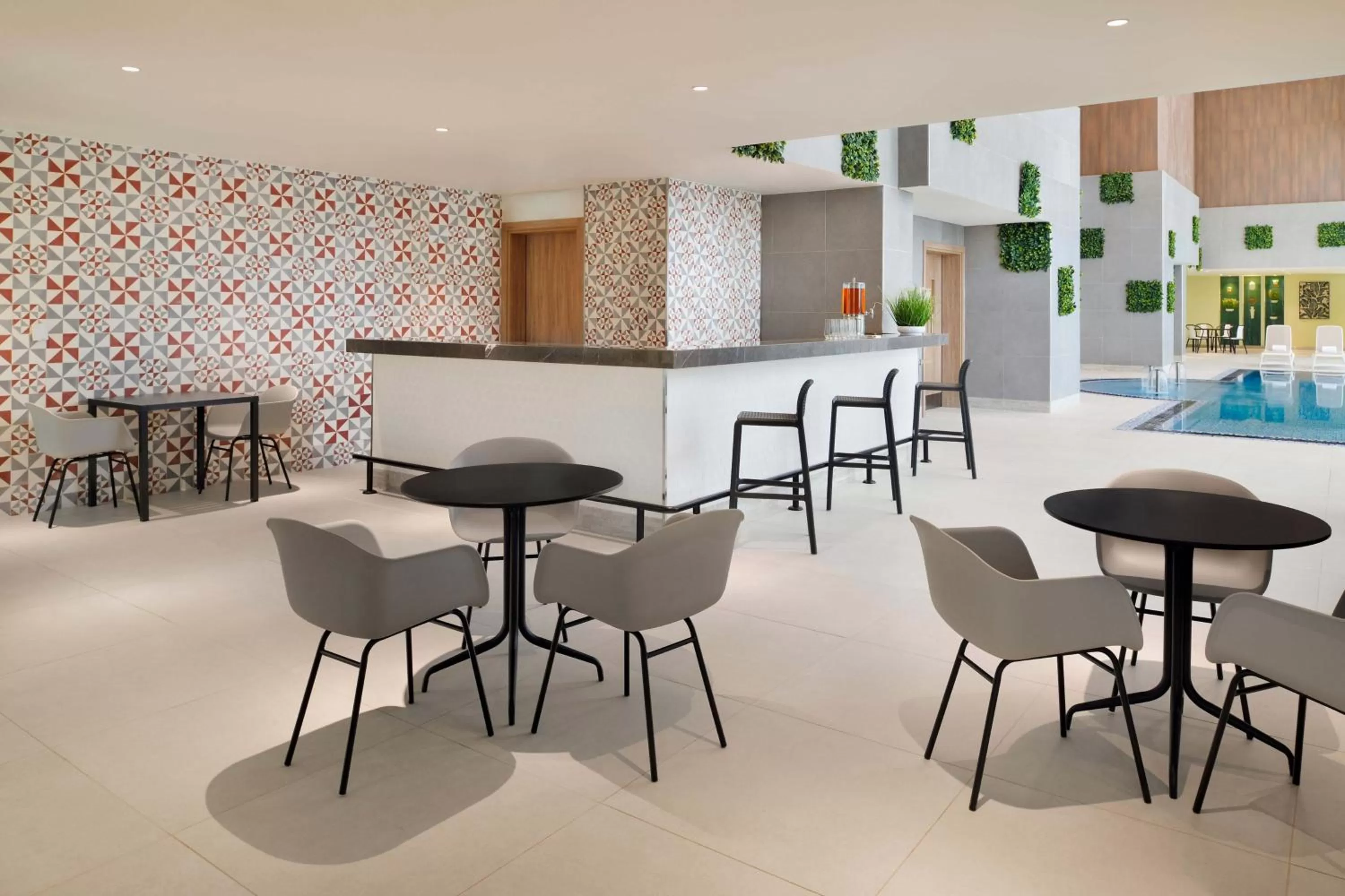 Swimming pool in Element by Westin City Center Doha