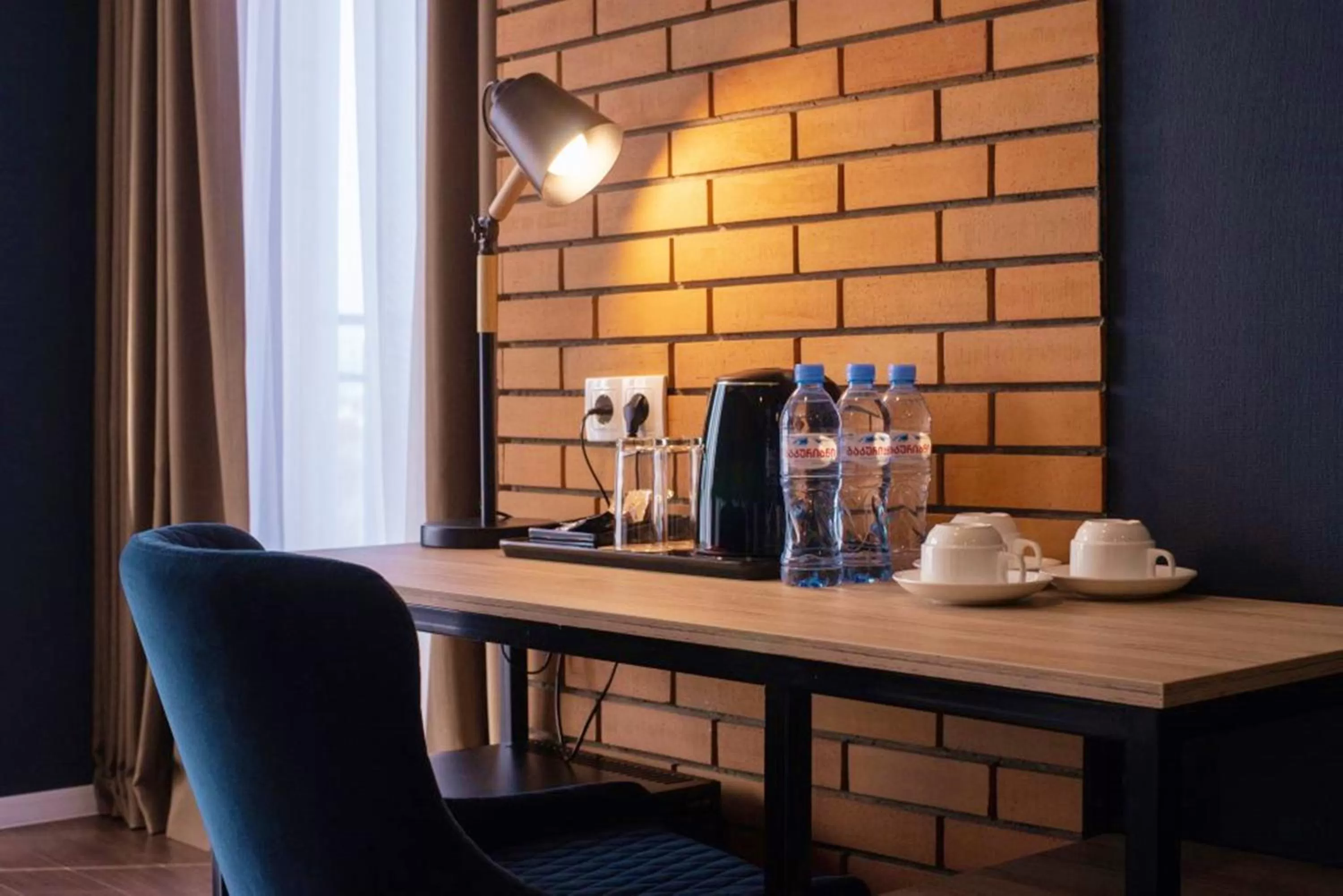 Coffee/tea facilities in Bricks Hotel Tbilisi