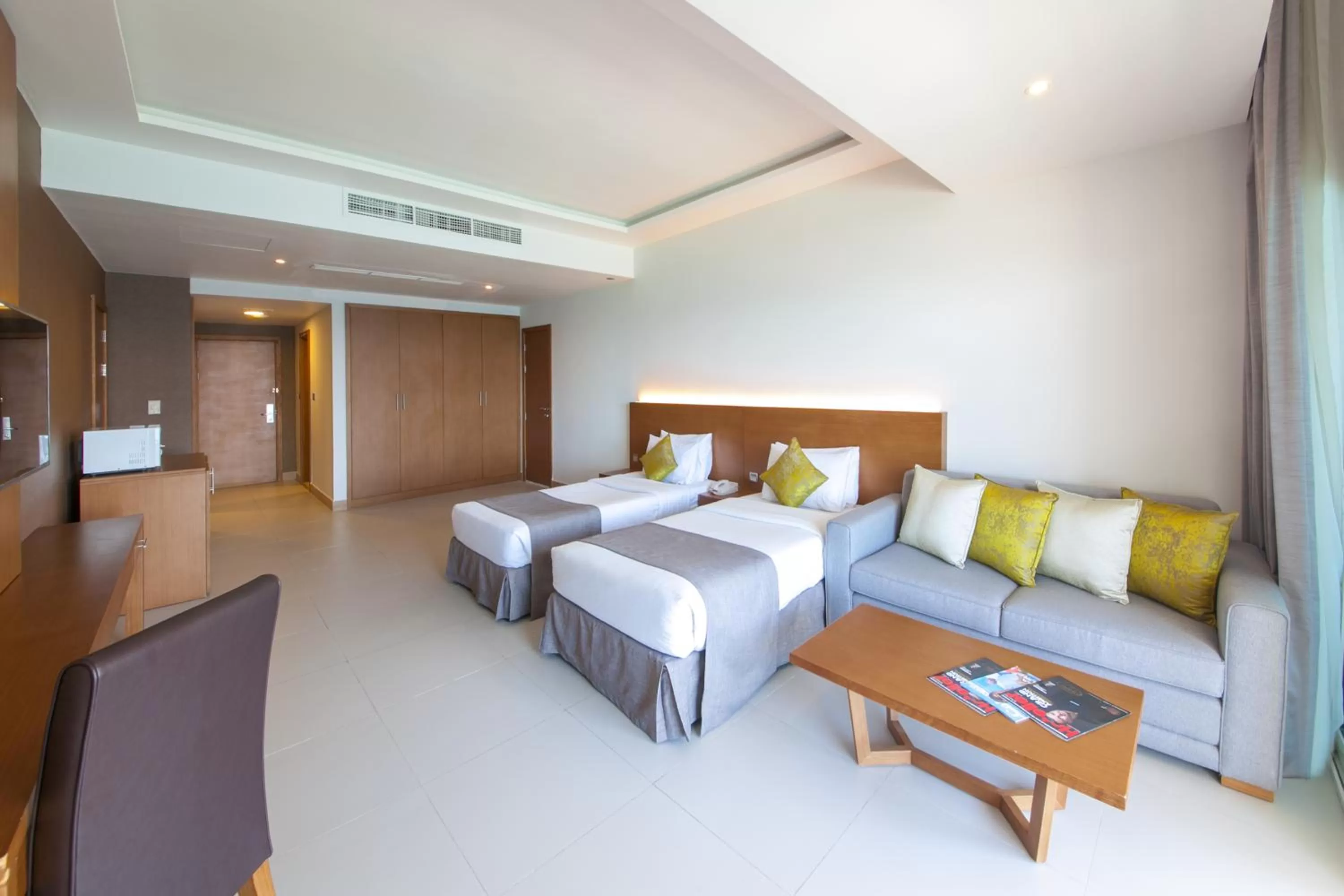 Spring, Bed in Ramada by Wyndham Beach Hotel Ajman