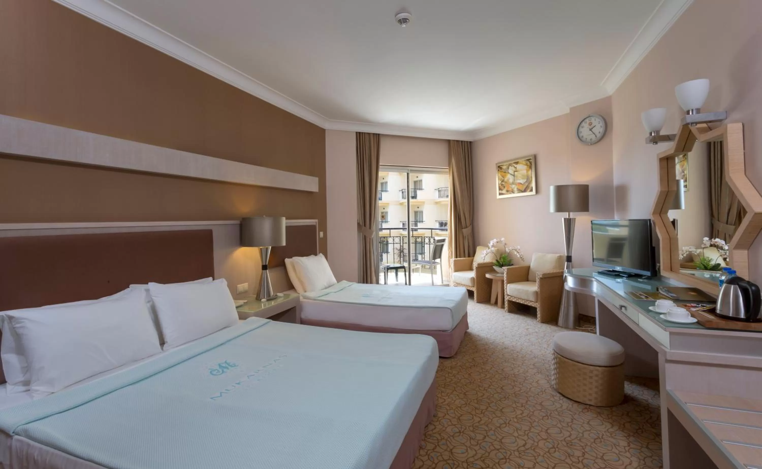 Photo of the whole room, Bed in Mukarnas Spa & Resort Hotel