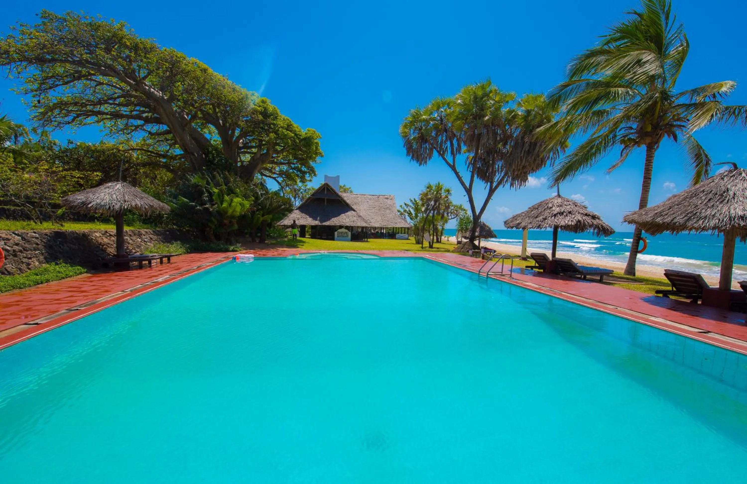 Swimming pool in Amani Beach Resort