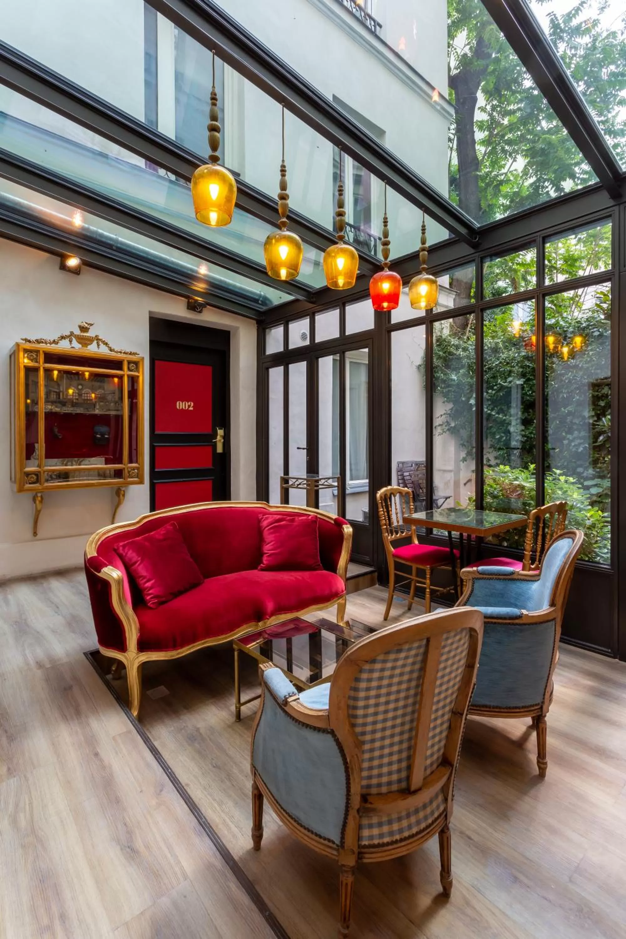 Living room in Hotel Sacha