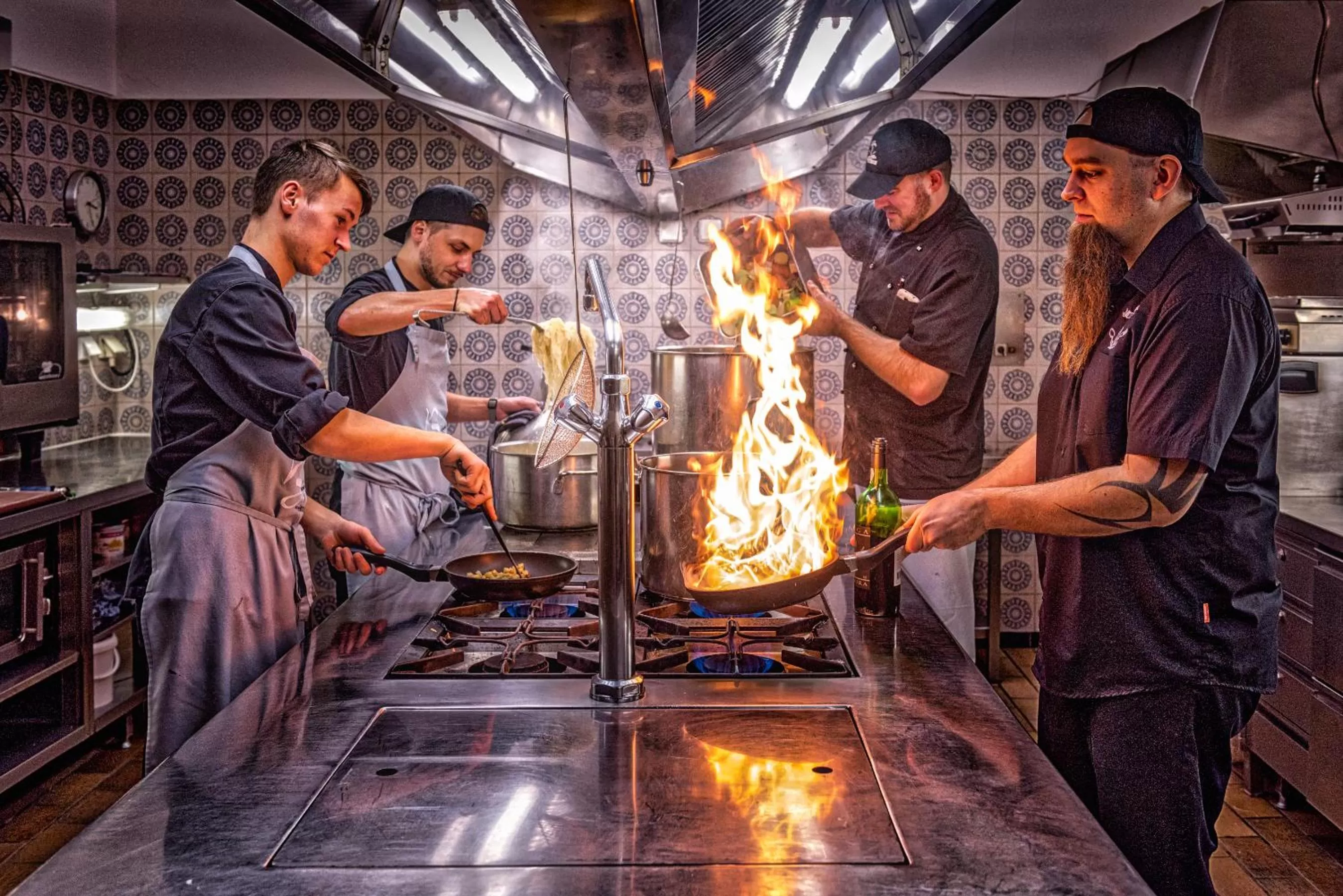 Family in Bürgerbräu