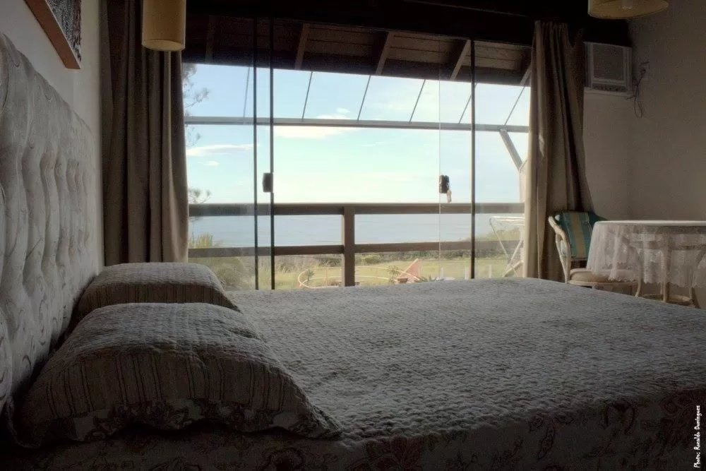 Bed in Pousada Bangalôs Da Mole - Florianópolis
