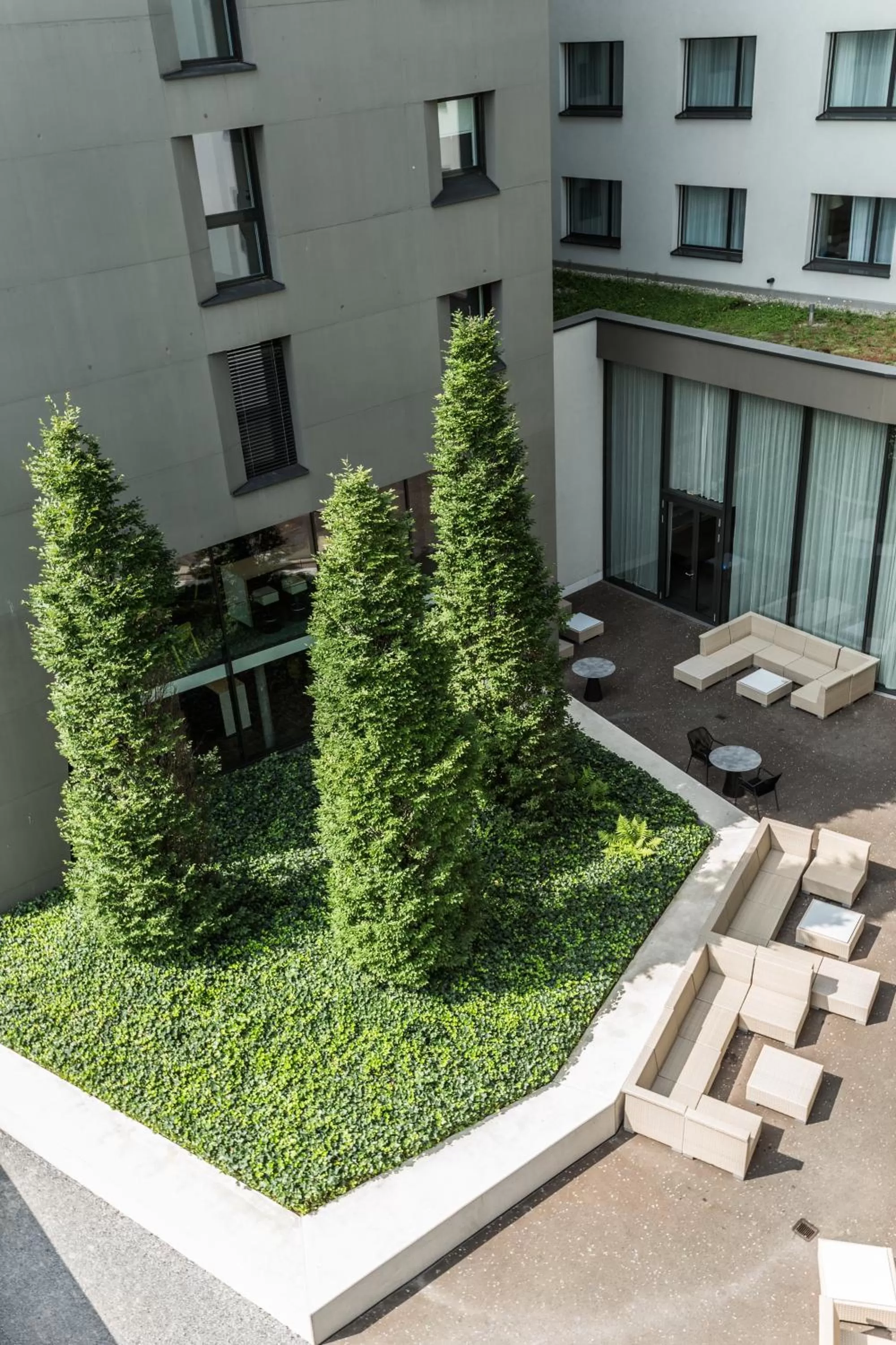 Balcony/Terrace in Novotel Basel City
