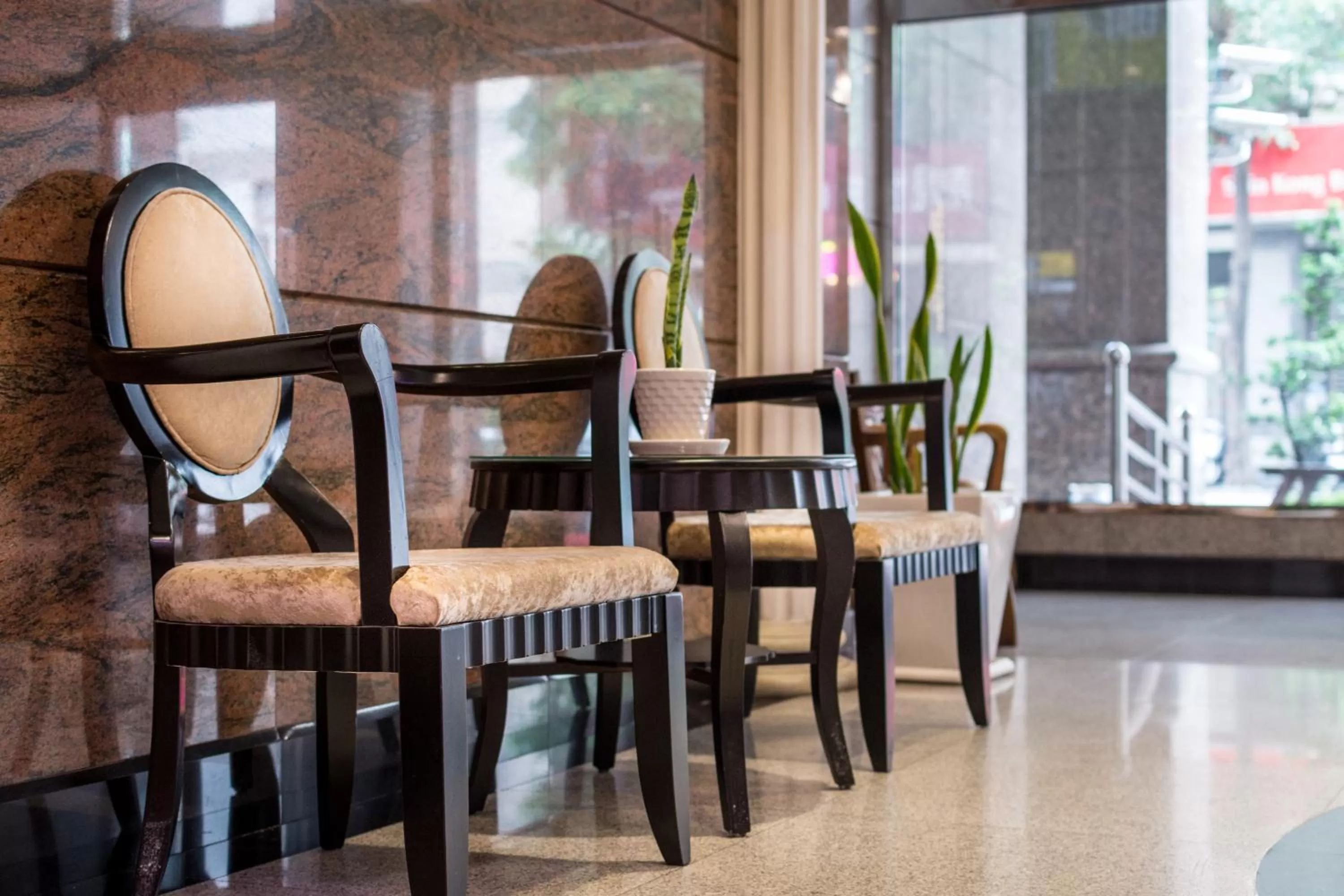 Communal lounge/ TV room in Formosa Corridor Hotel