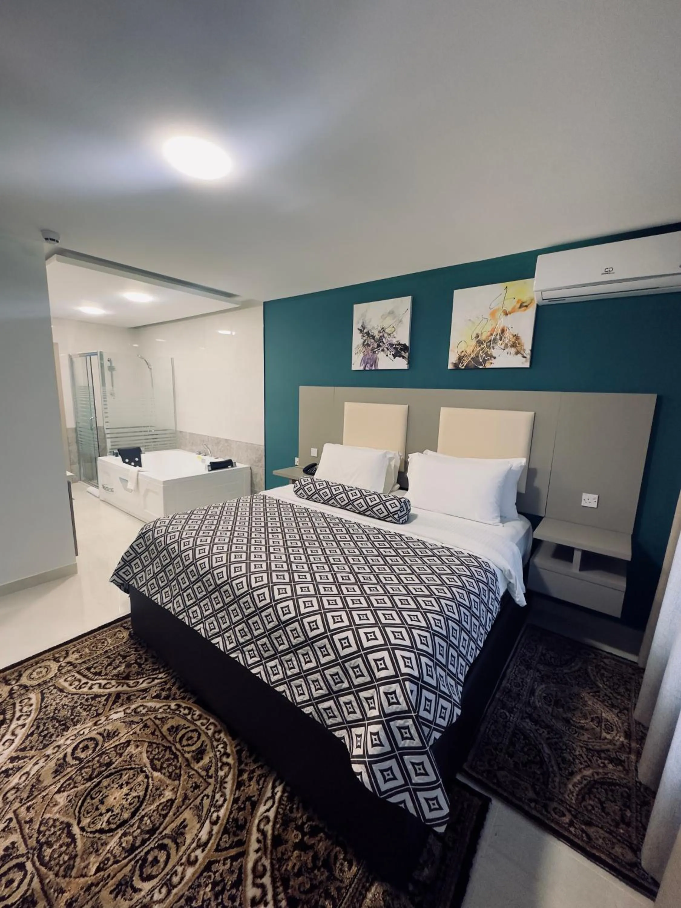 Bed in Olive Tree Amman