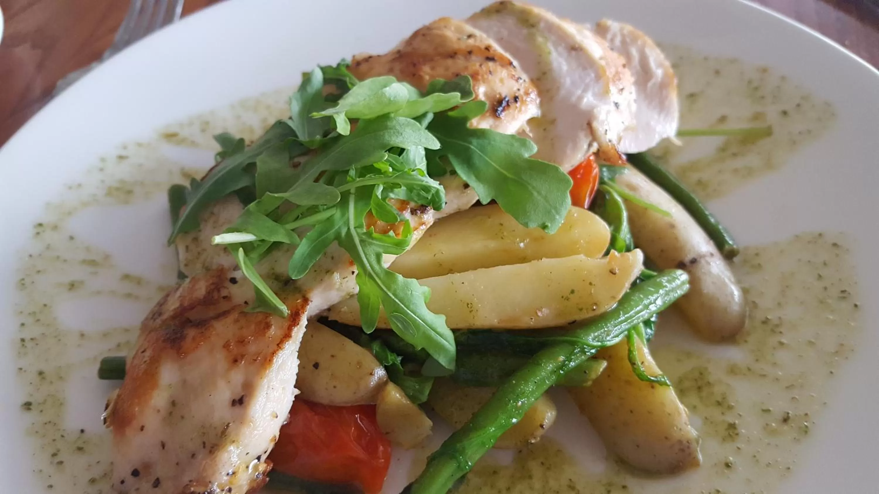 Food close-up in Garrison Hotel