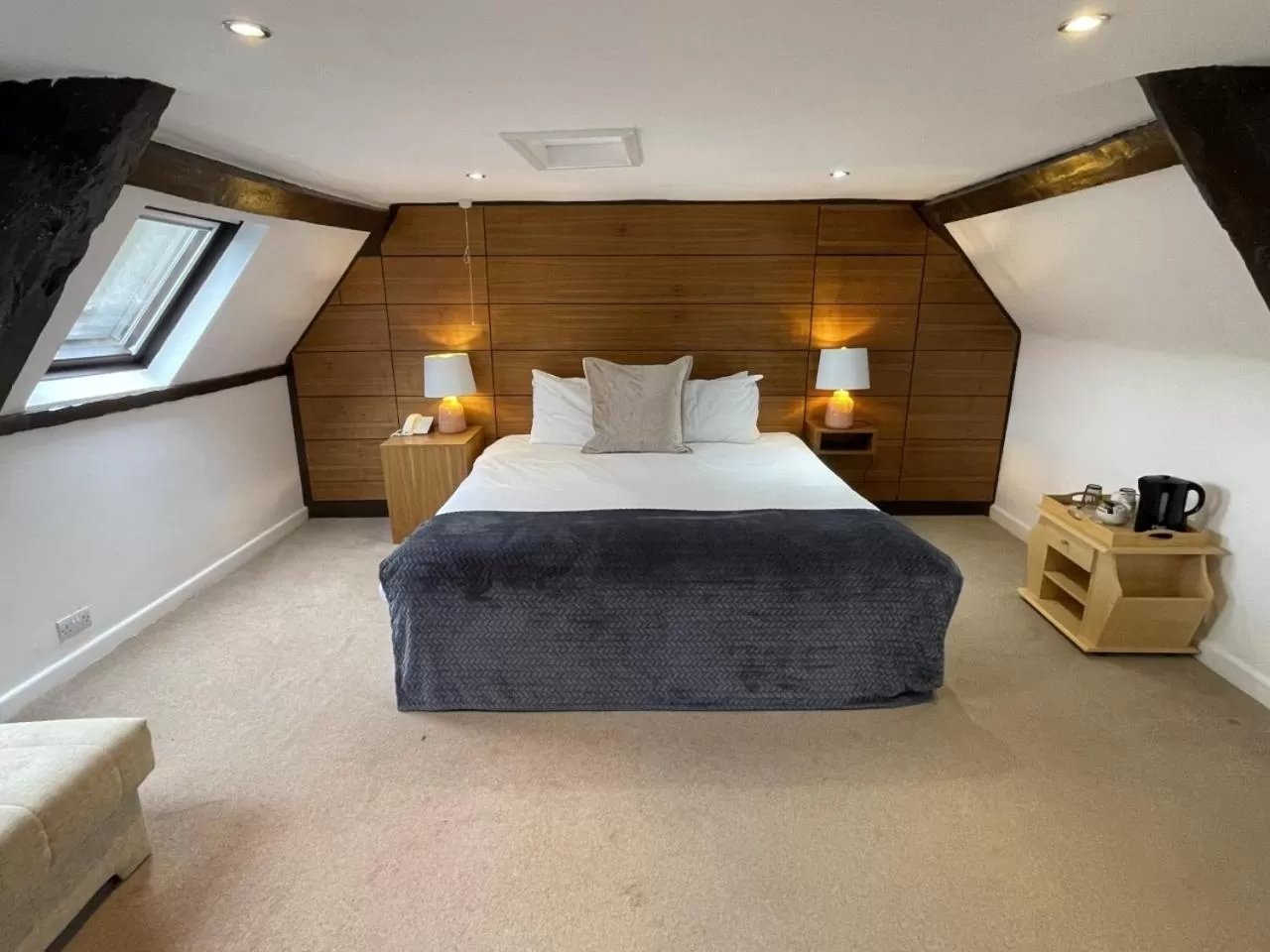 Bed in The Castle Hotel