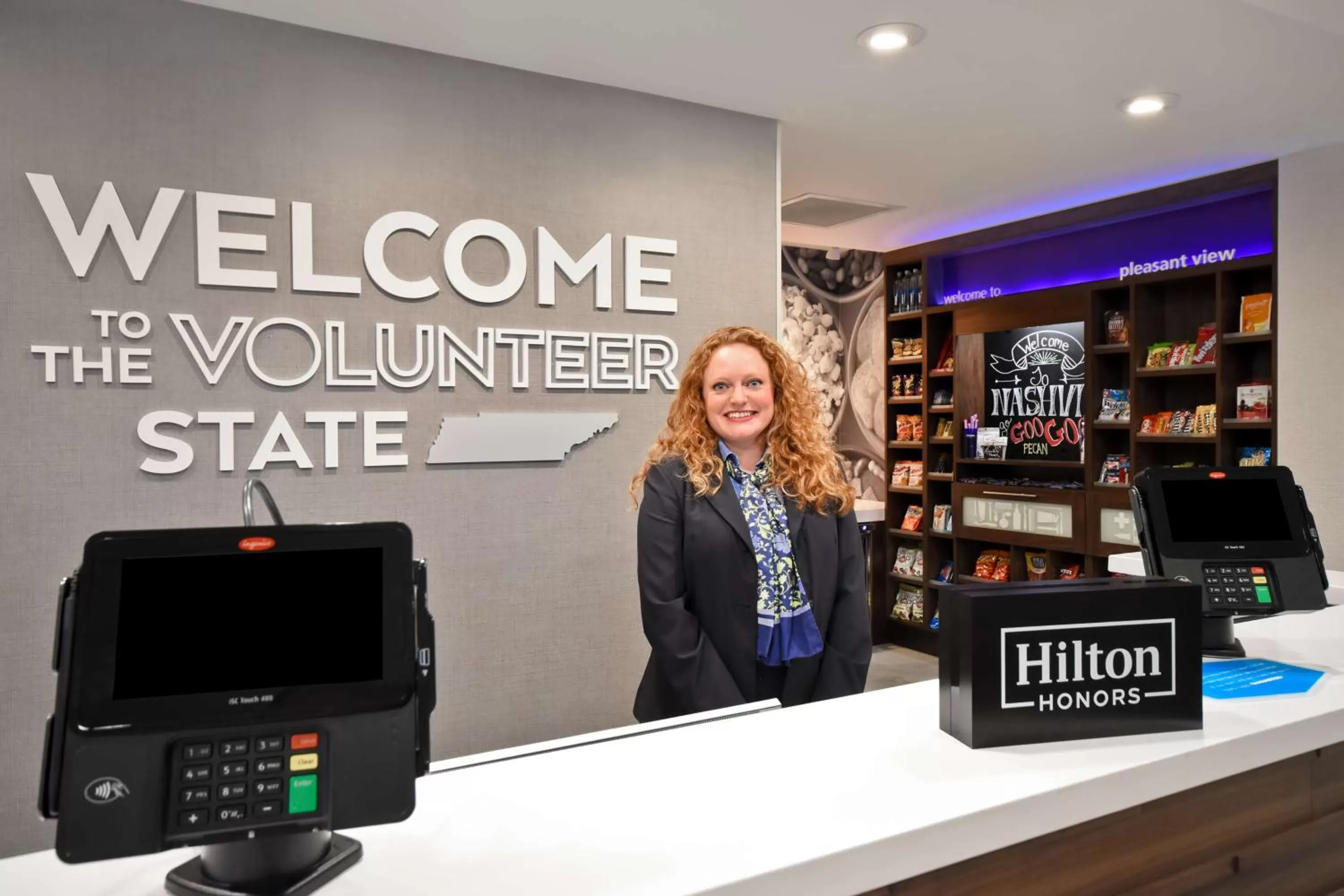 Lobby or reception in Hampton Inn Pleasant View
