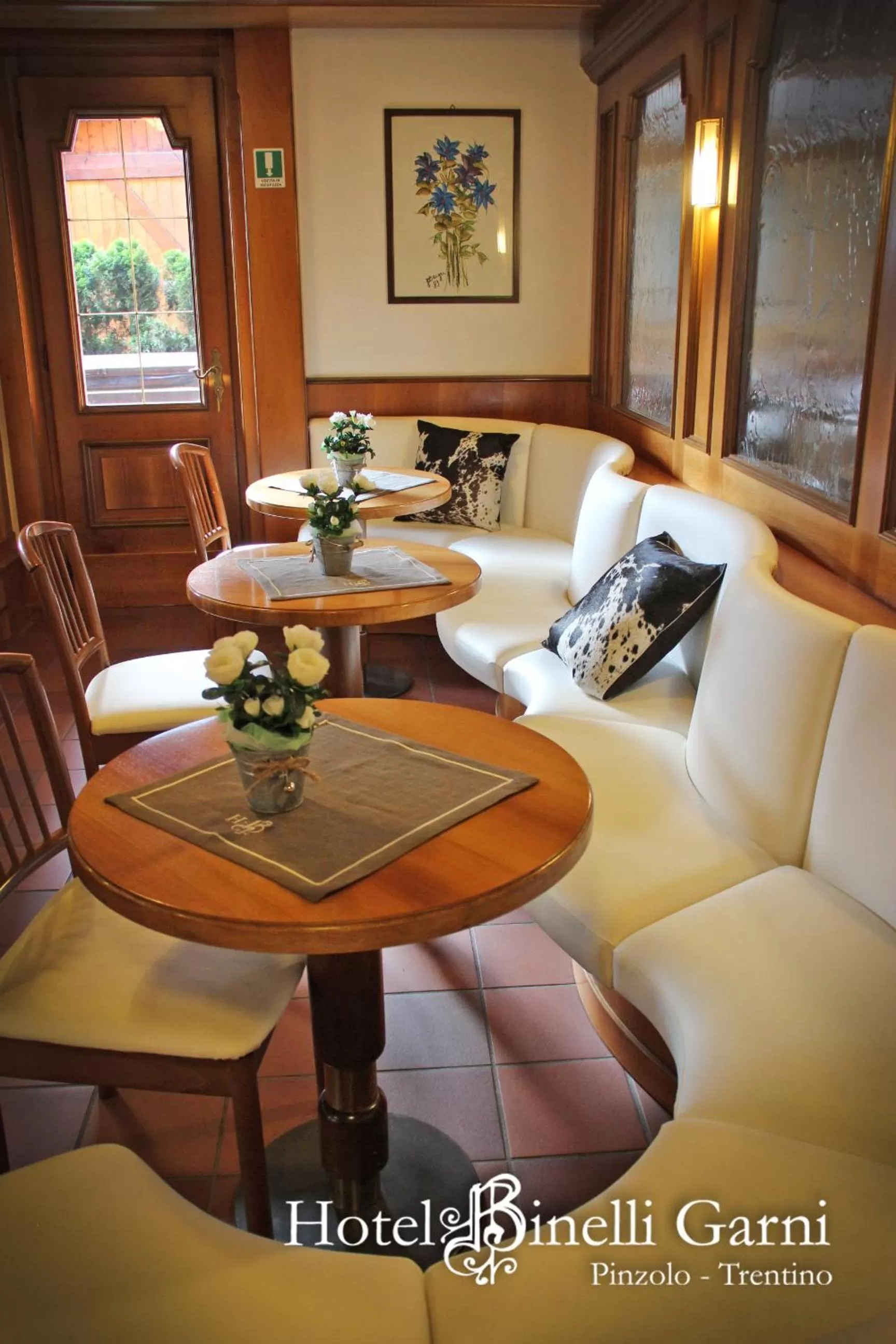 Lobby or reception in Hotel Binelli