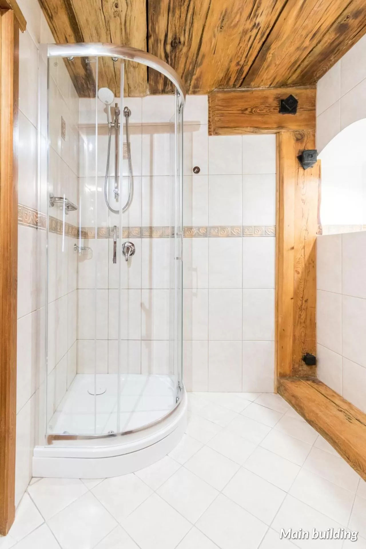 Shower in Hotel Spichrz