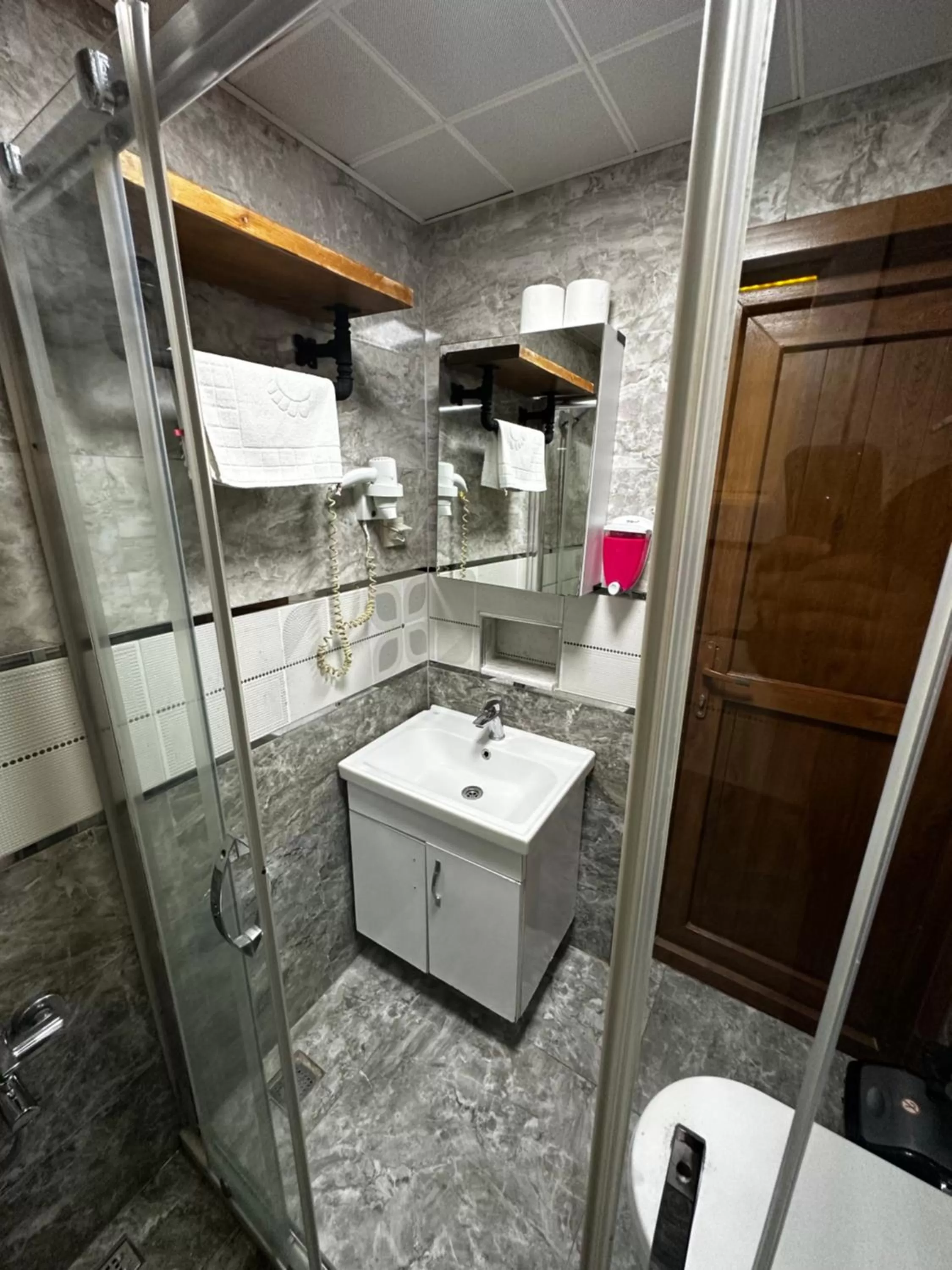 Shower in Arat Apartments