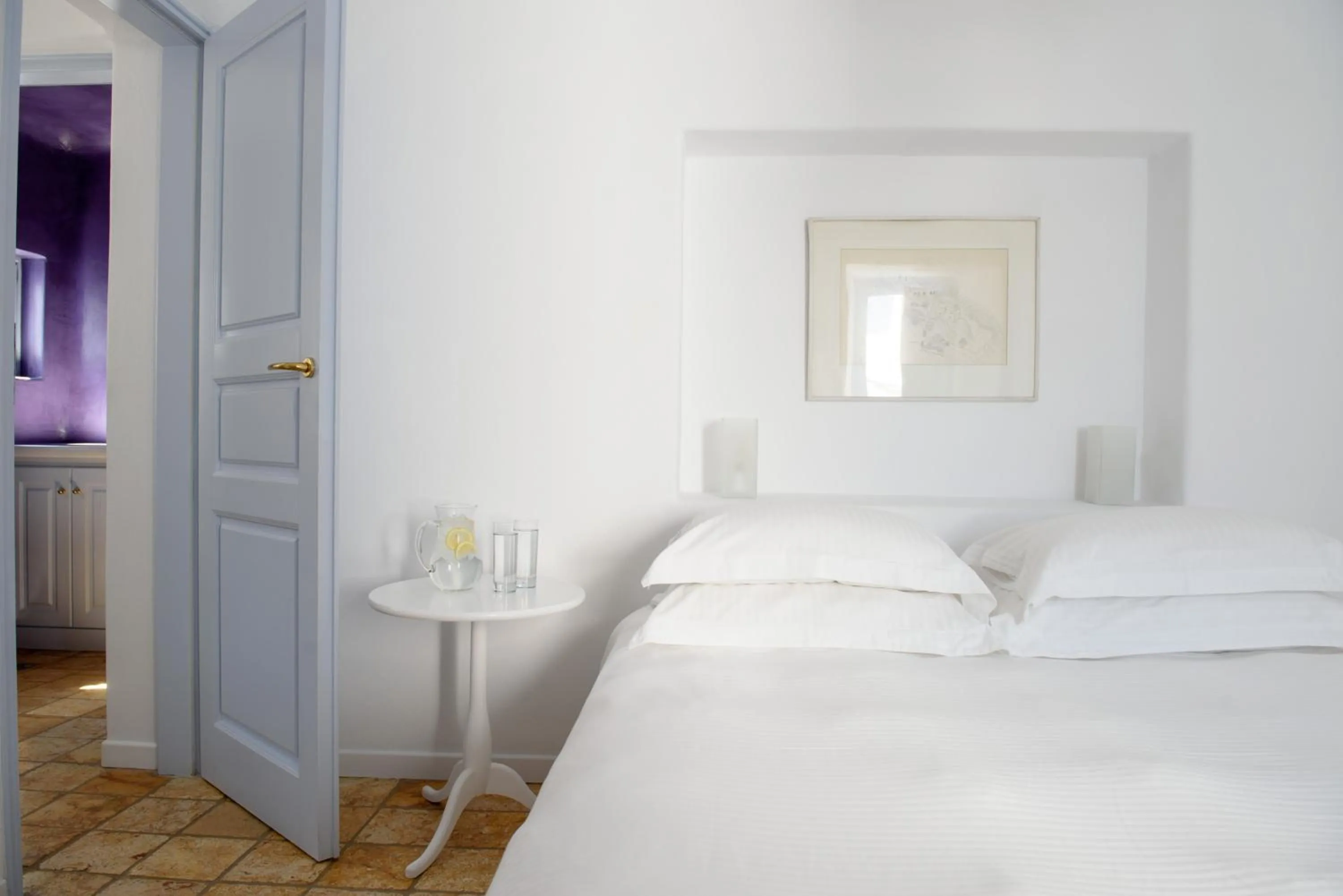 Decorative detail, Bed in Aria Suites & Villas