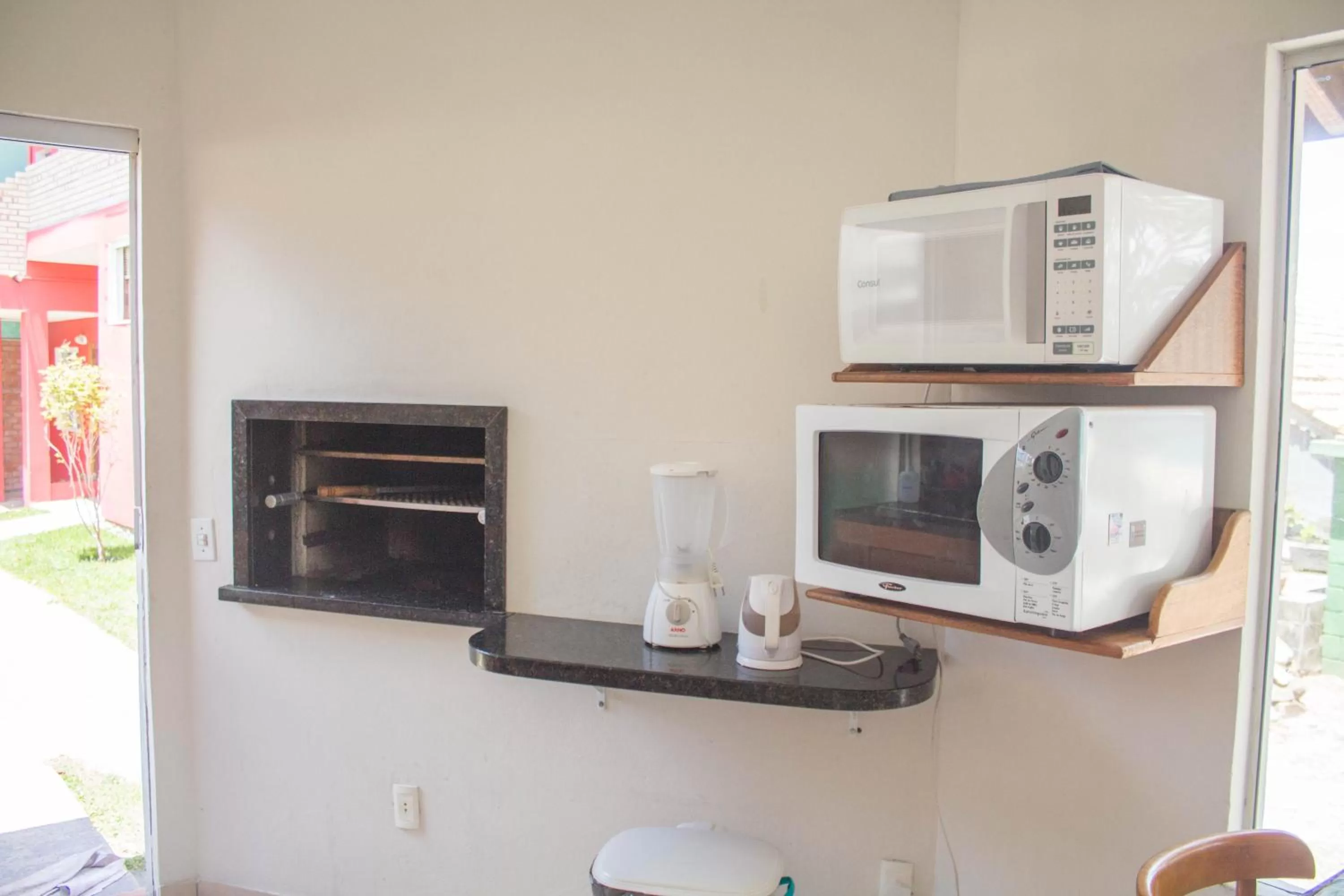 BBQ facilities in Pousada Estrelas no Mar Florianópolis