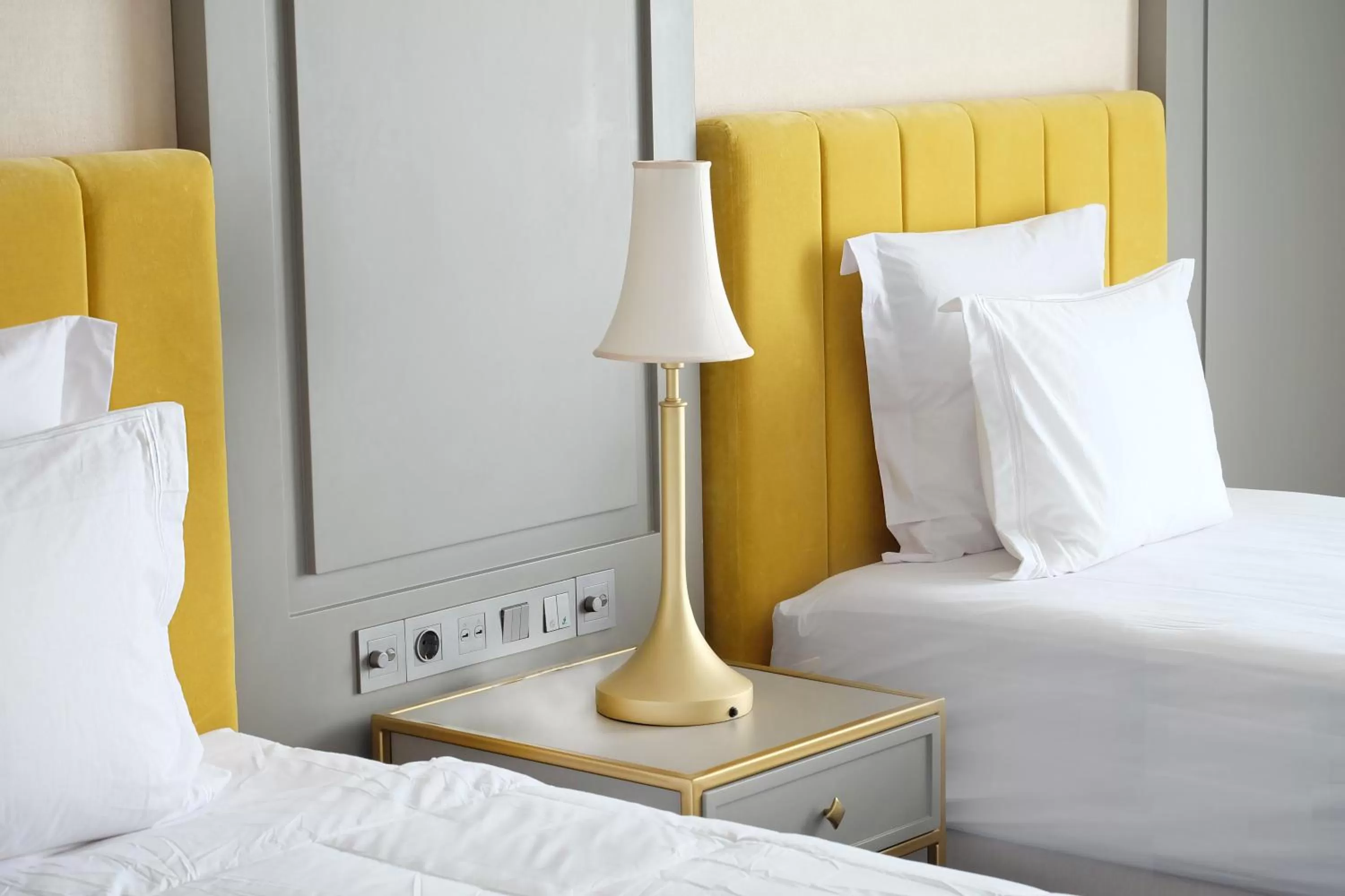 Bed in Goodrich Suites, Jakarta