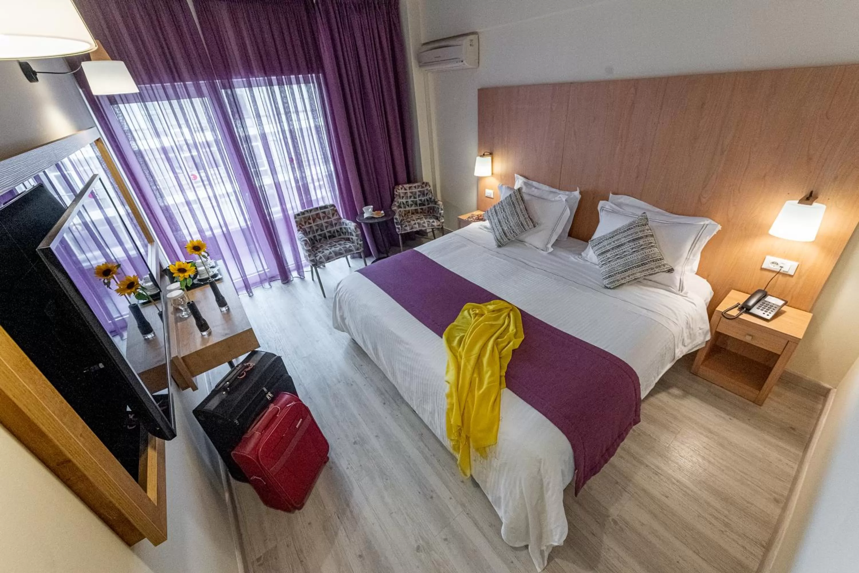 Bedroom, Bed in Polis Grand Hotel