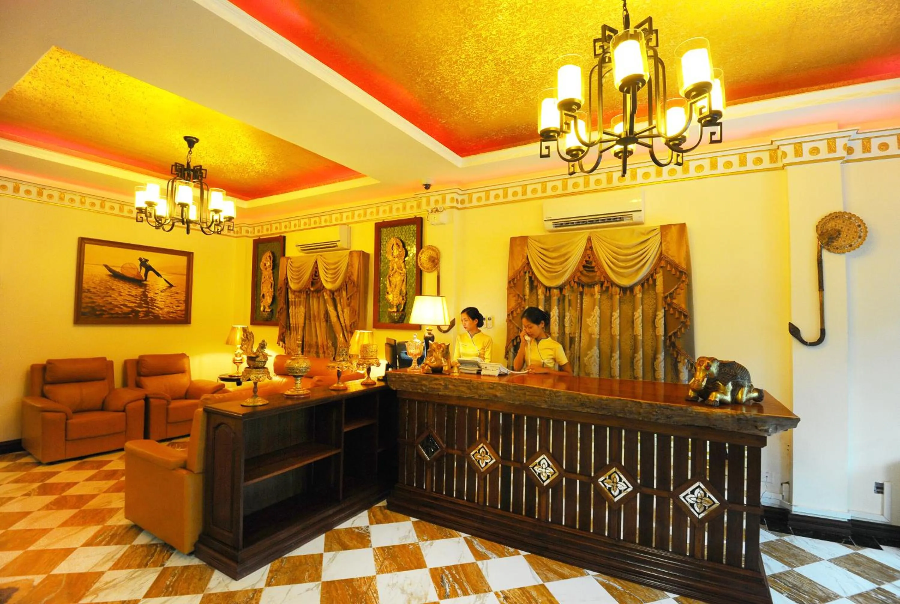 Lobby or reception in Union Square Hotel