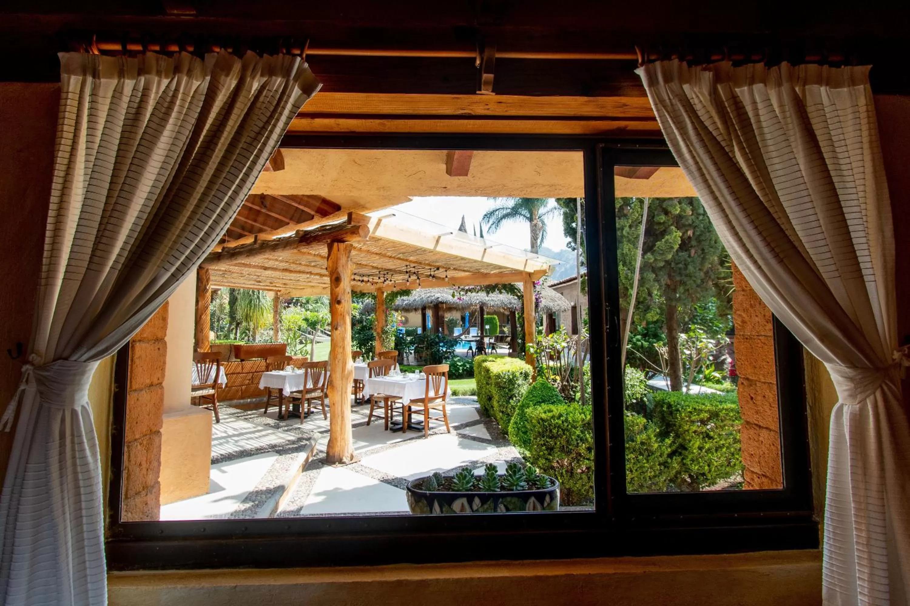 Garden view in Quinta Ascensión Hotel Boutique Only Adults