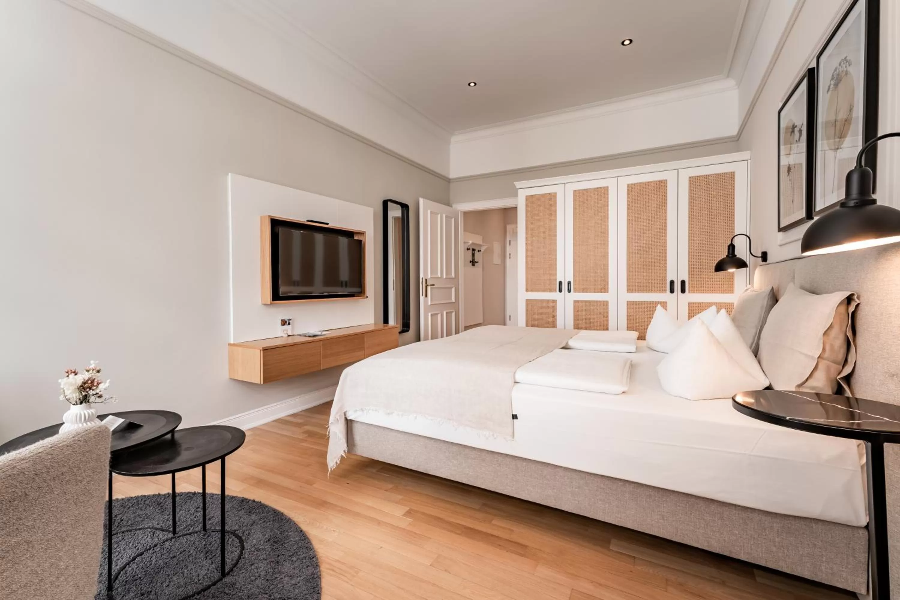 Bed in Strandhotel Kurhaus Juist