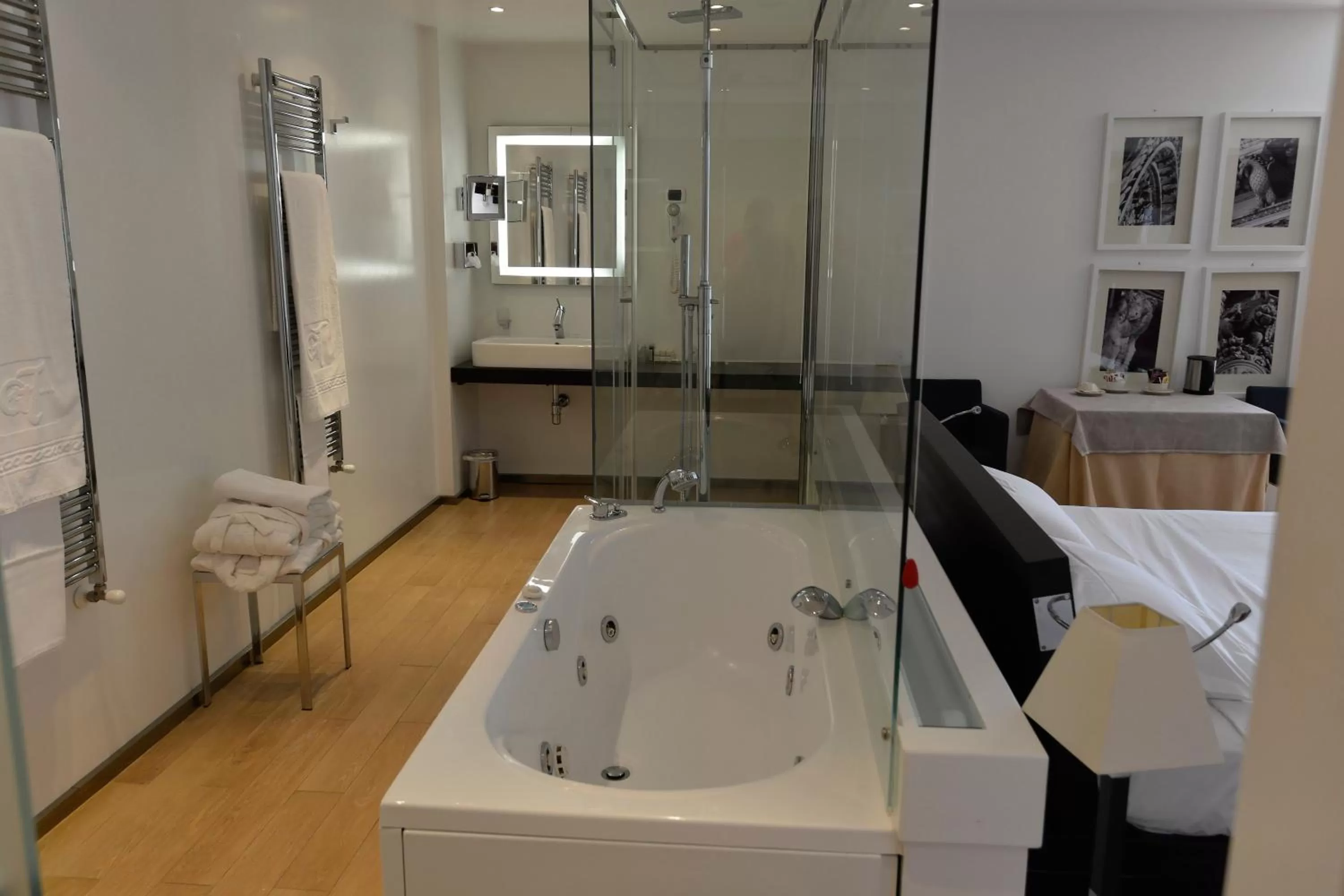 Bed in Grand Hotel Tiziano E Dei Congressi