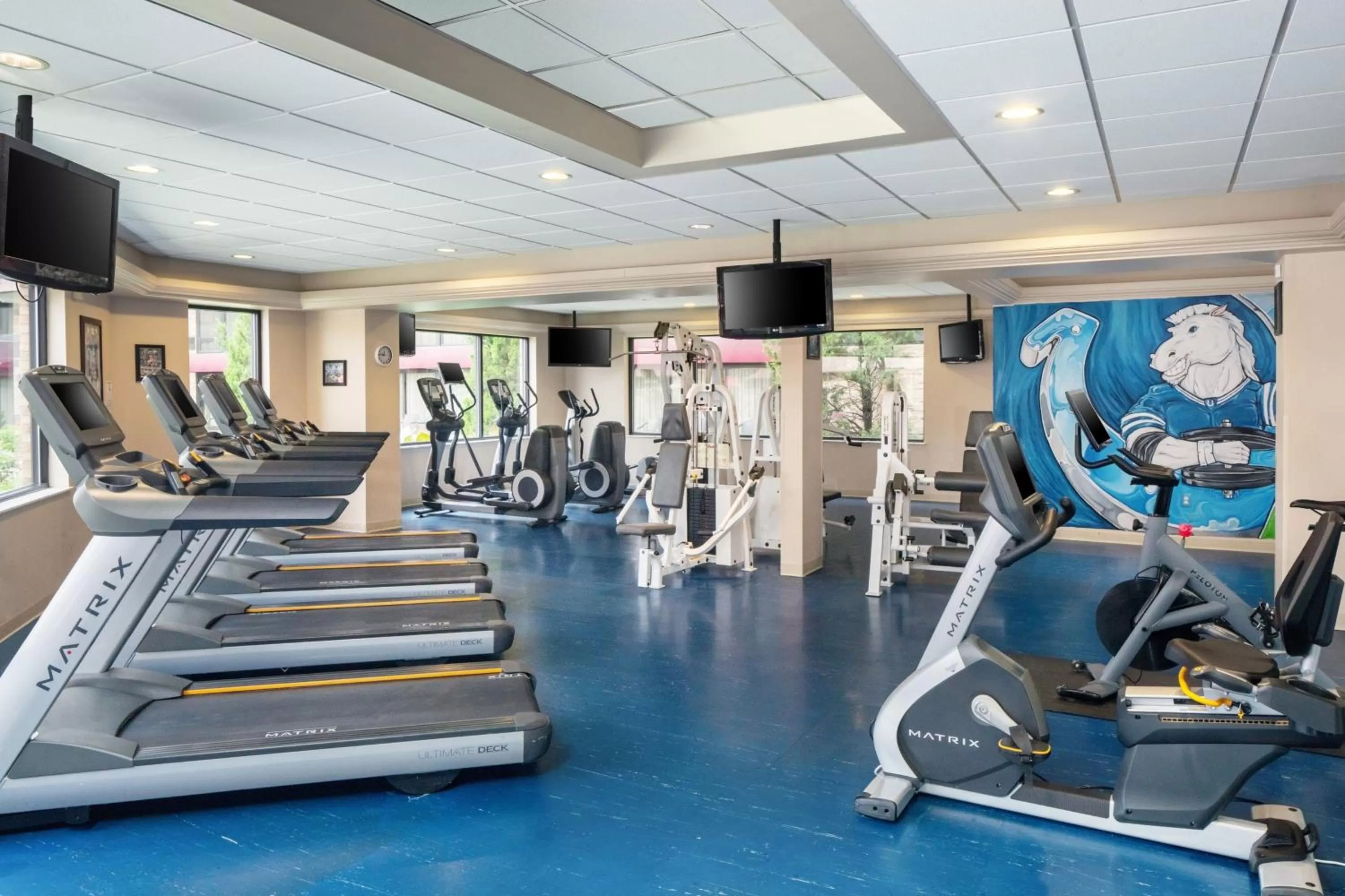 Fitness centre/facilities in Indianapolis Marriott East