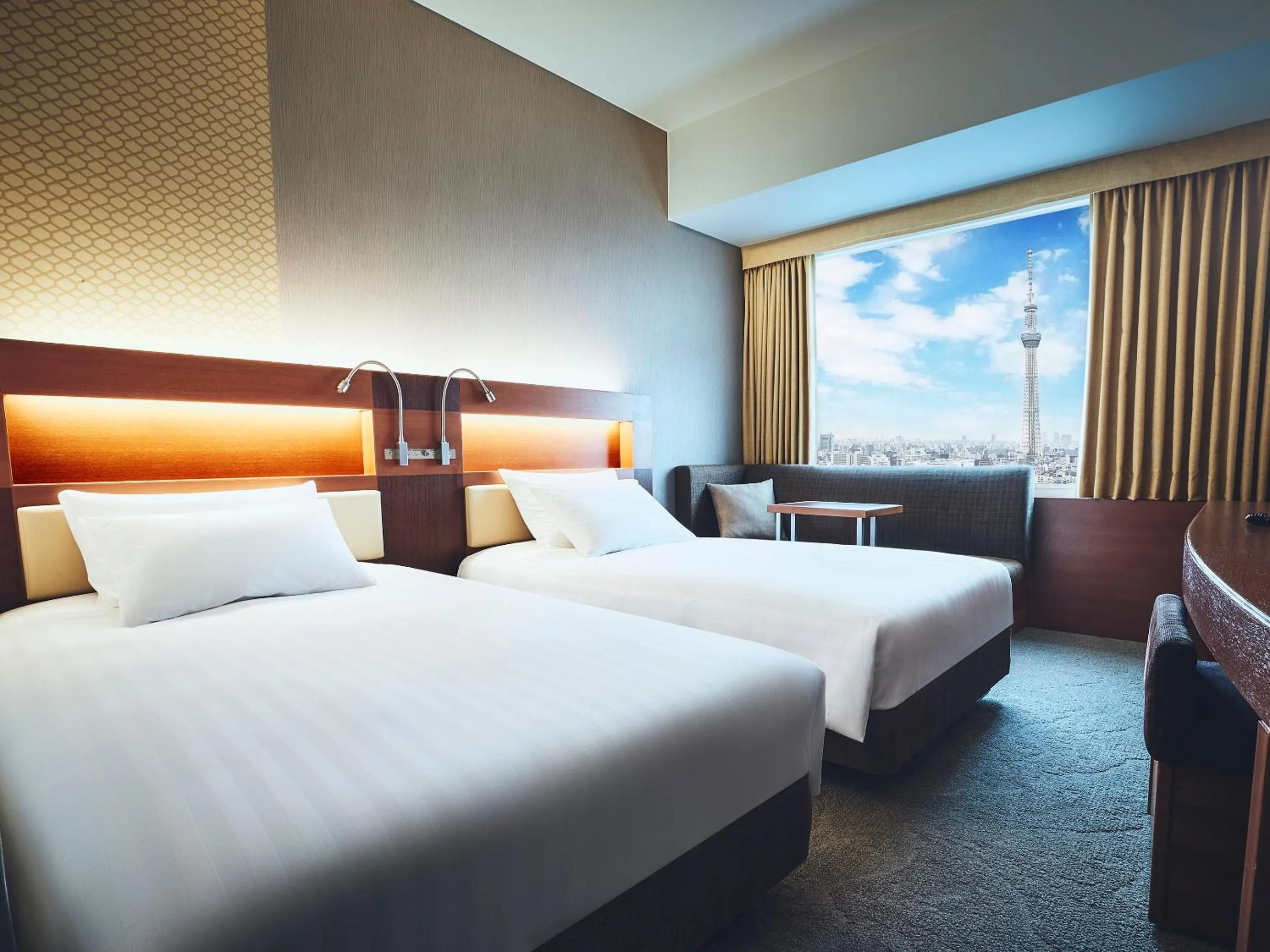 Photo of the whole room, Bed in Lotte City Hotel Kinshicho