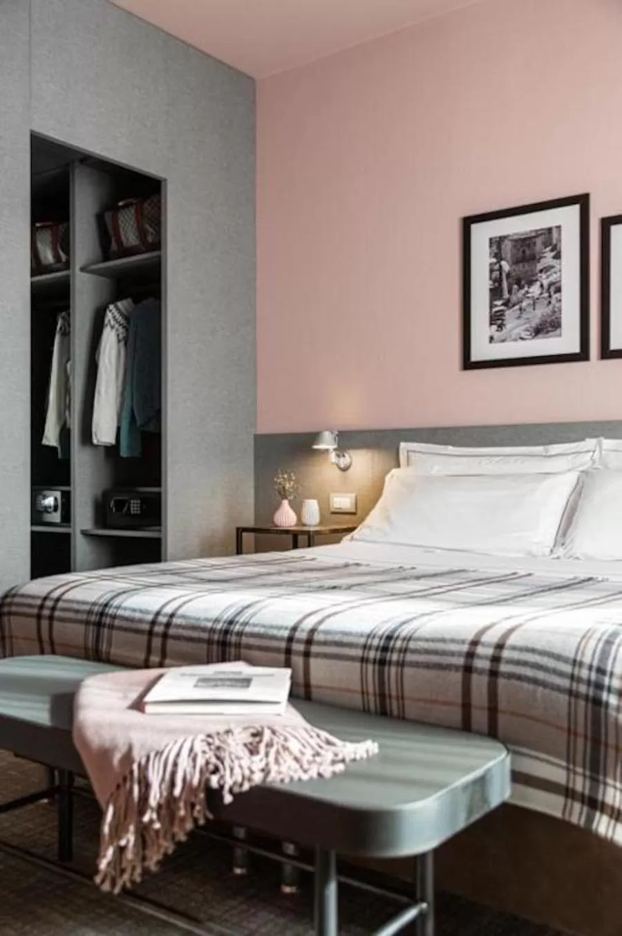 Bed in Hotel Tremoggia