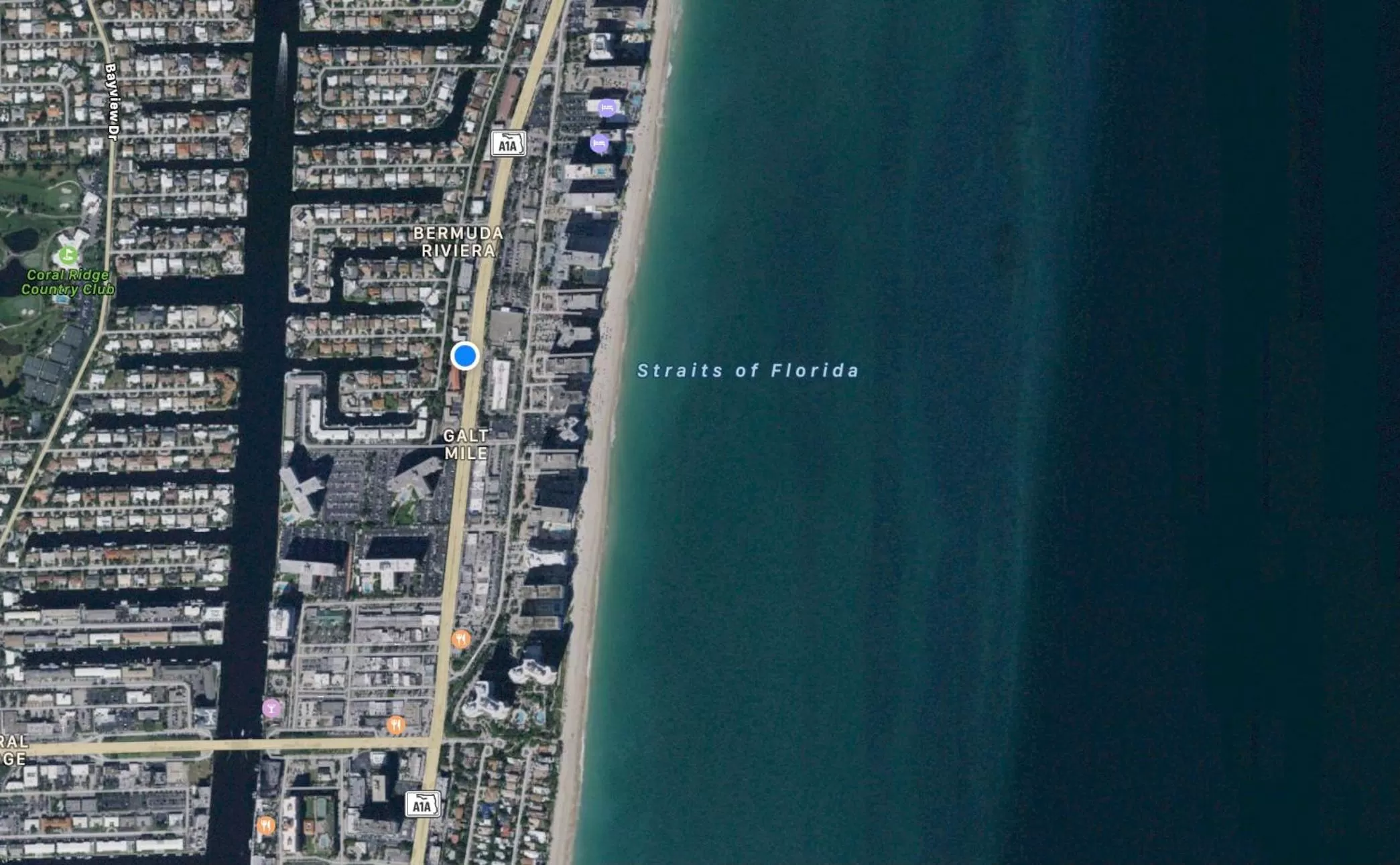 Location in The Garden Hotel & Resort