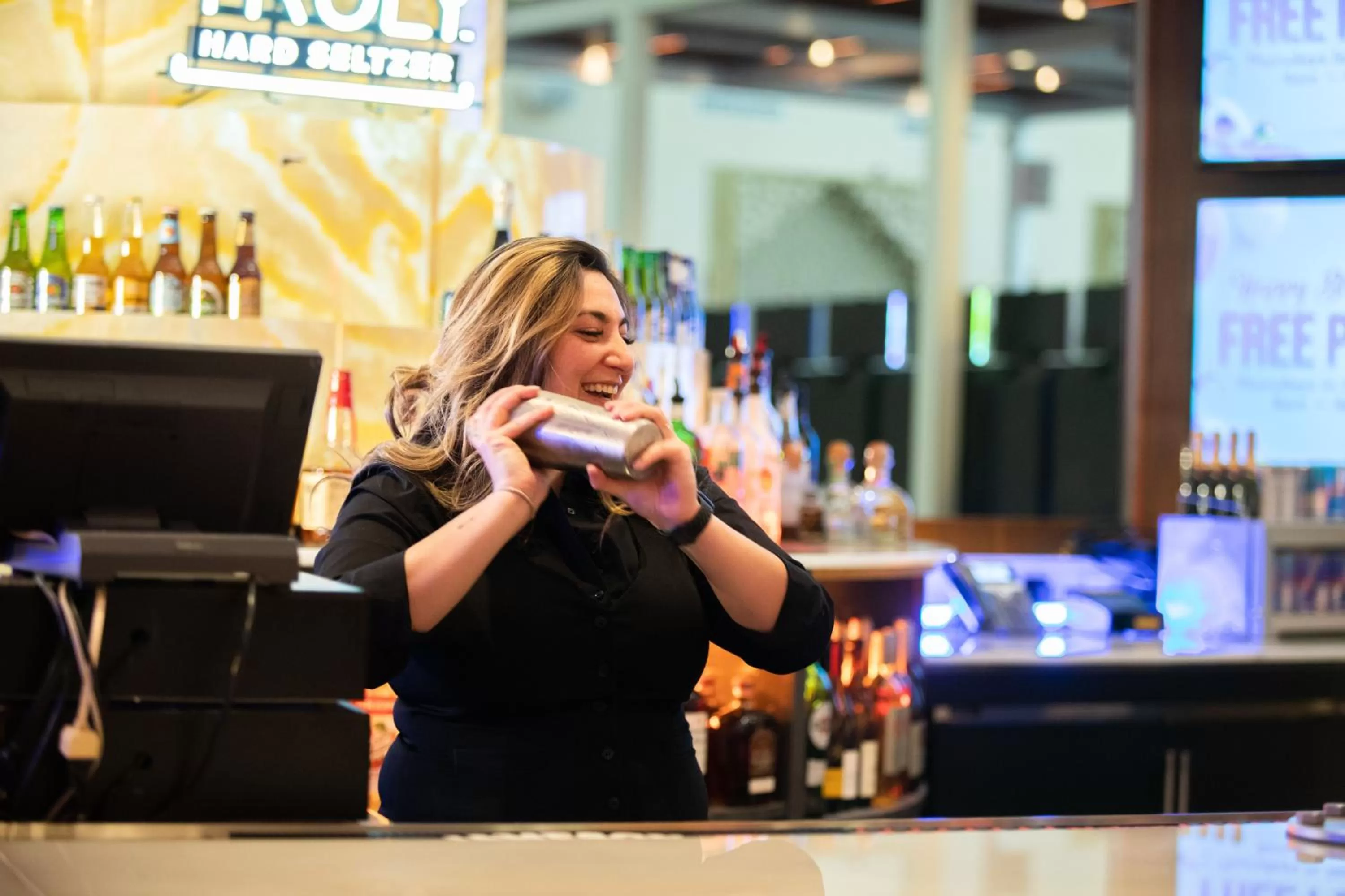 Lounge or bar in Jake's 58 Casino Hotel - Adults Only