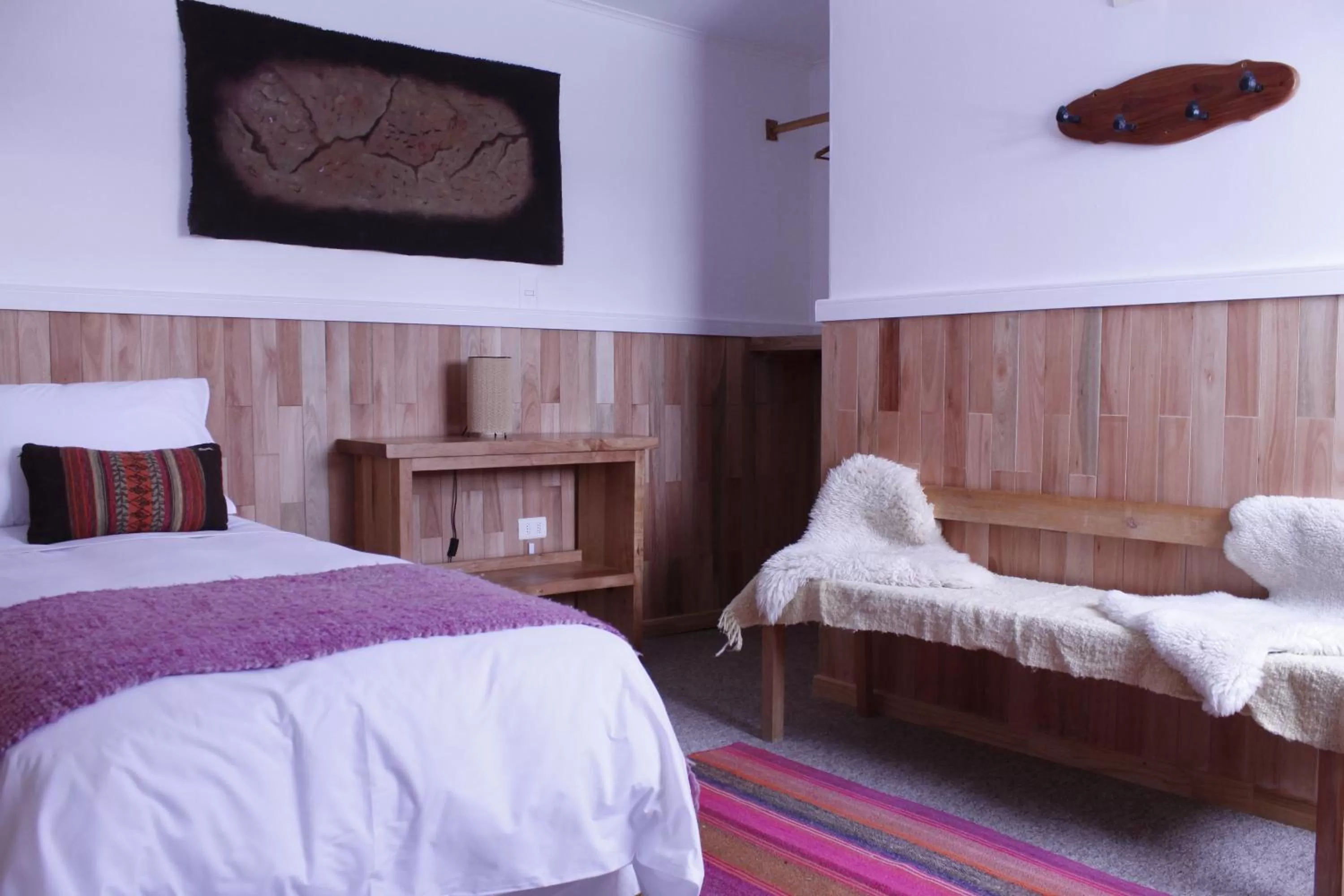 Bed in Hotel Aquaterra