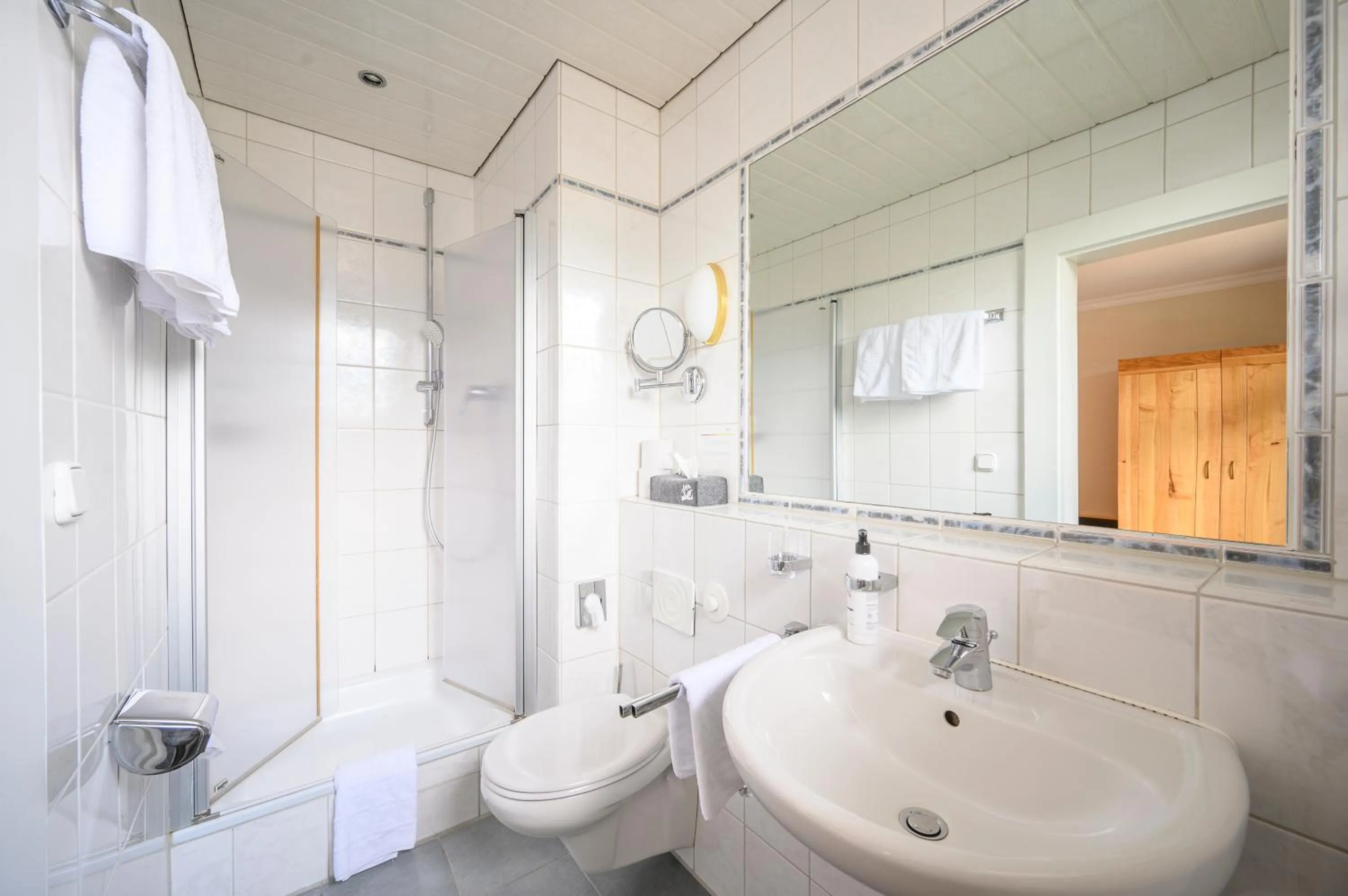 Bathroom in Biohotel Garmischer Hof