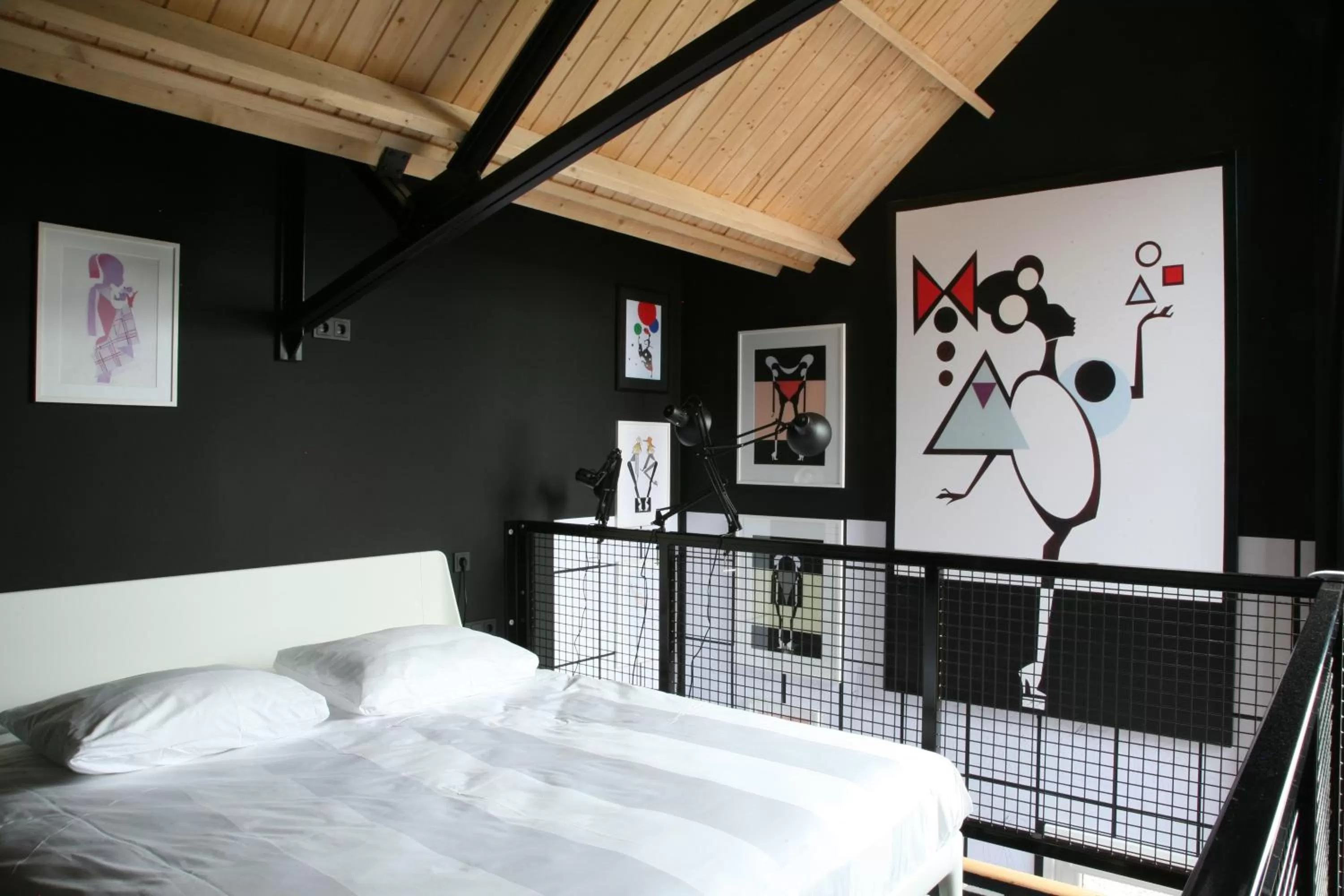 Bed in Design Hotel Modez