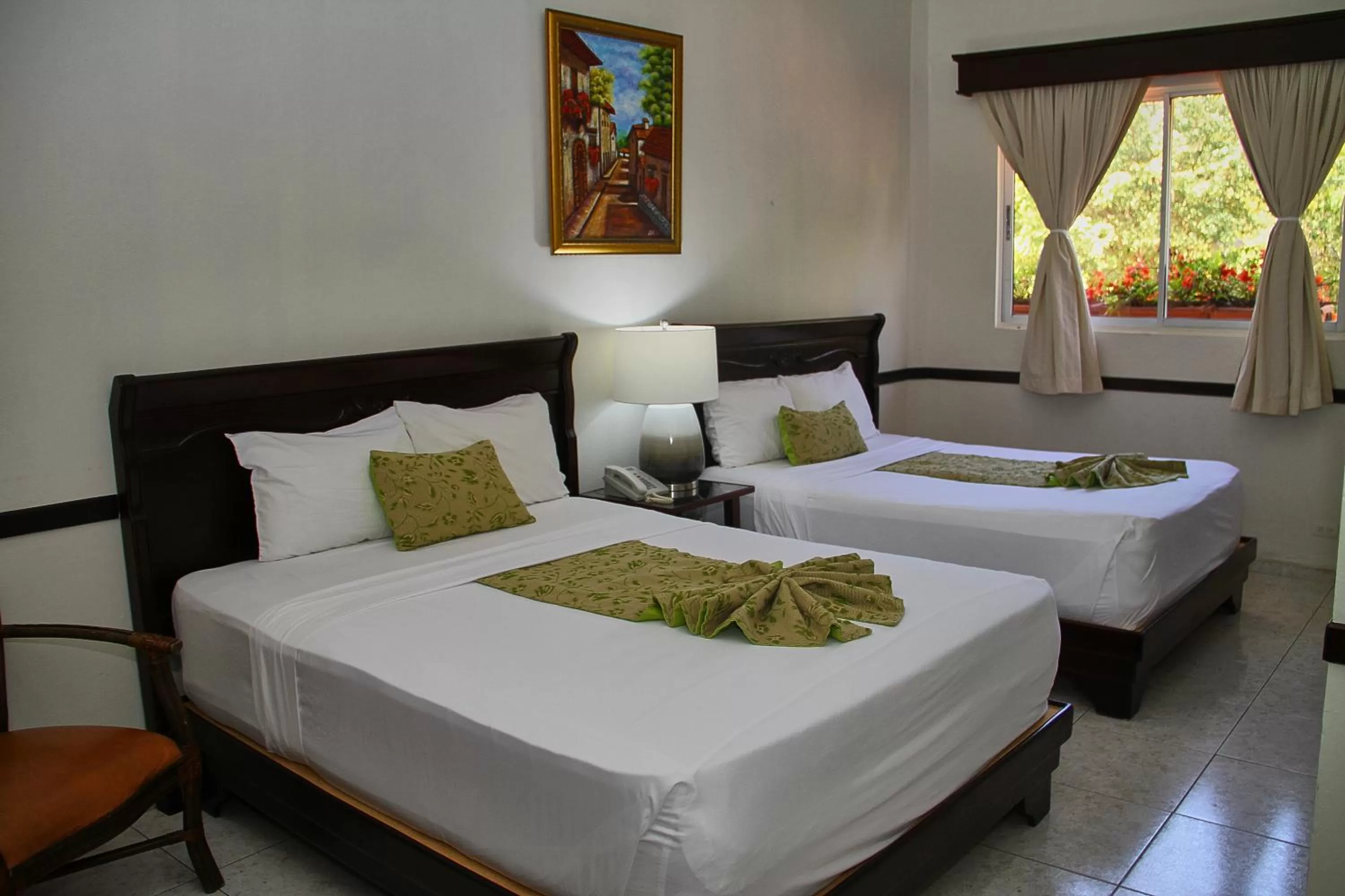 Bed in Platino Hotel & Casino