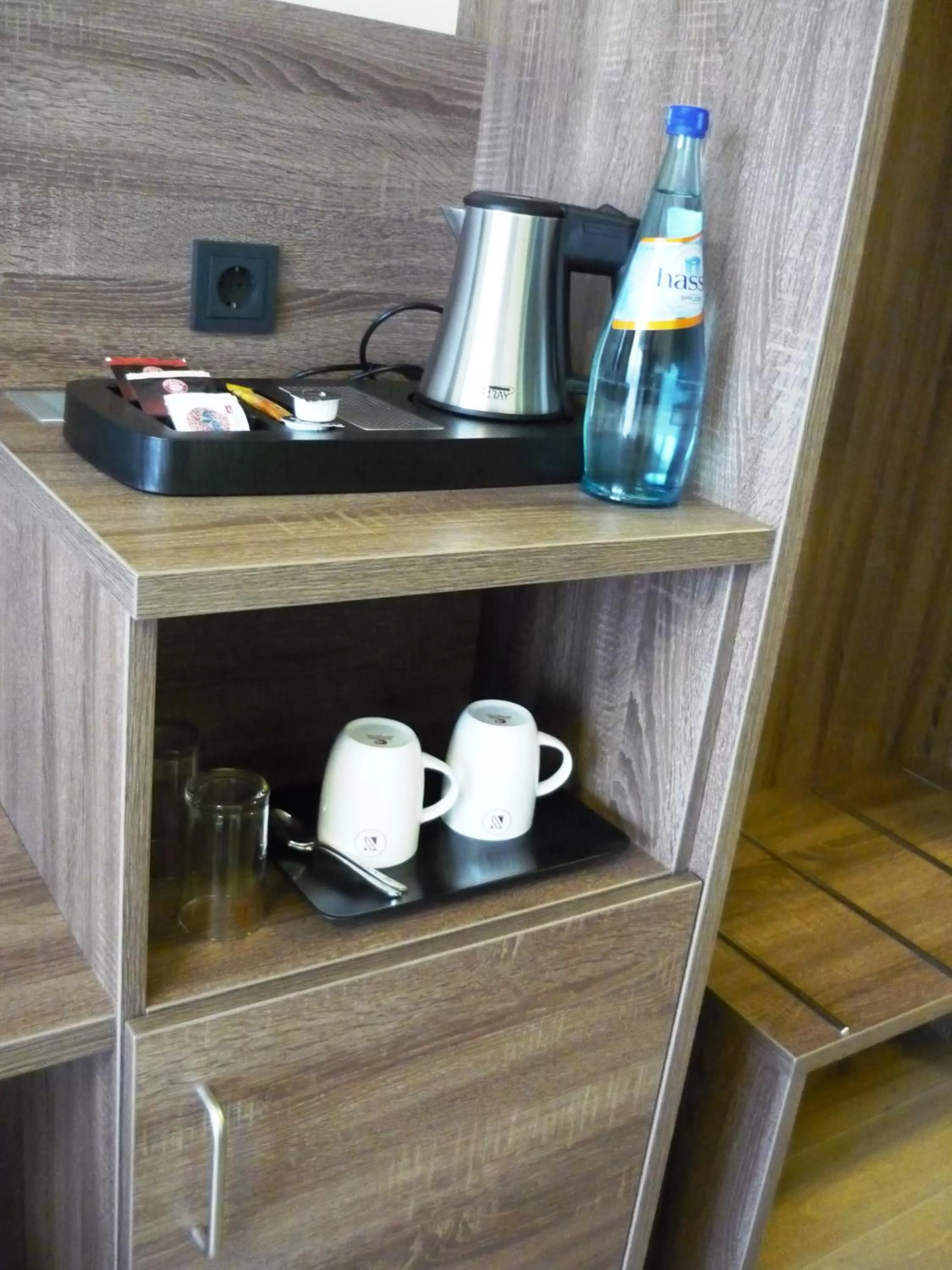 Coffee/tea facilities in Naam Hotel & Apartments Frankfurt City-Messe Airport