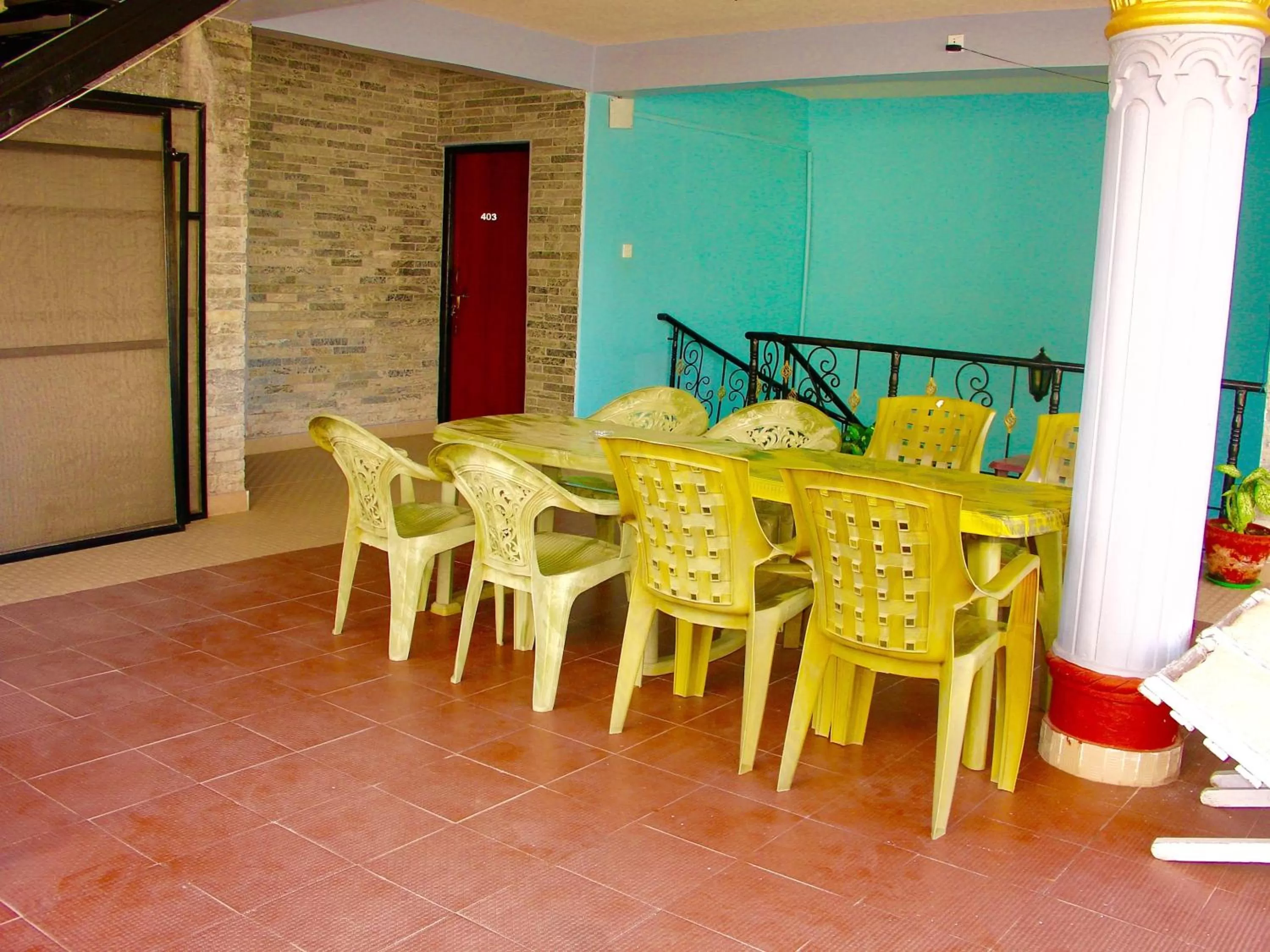 Balcony/Terrace in The North Face Inn