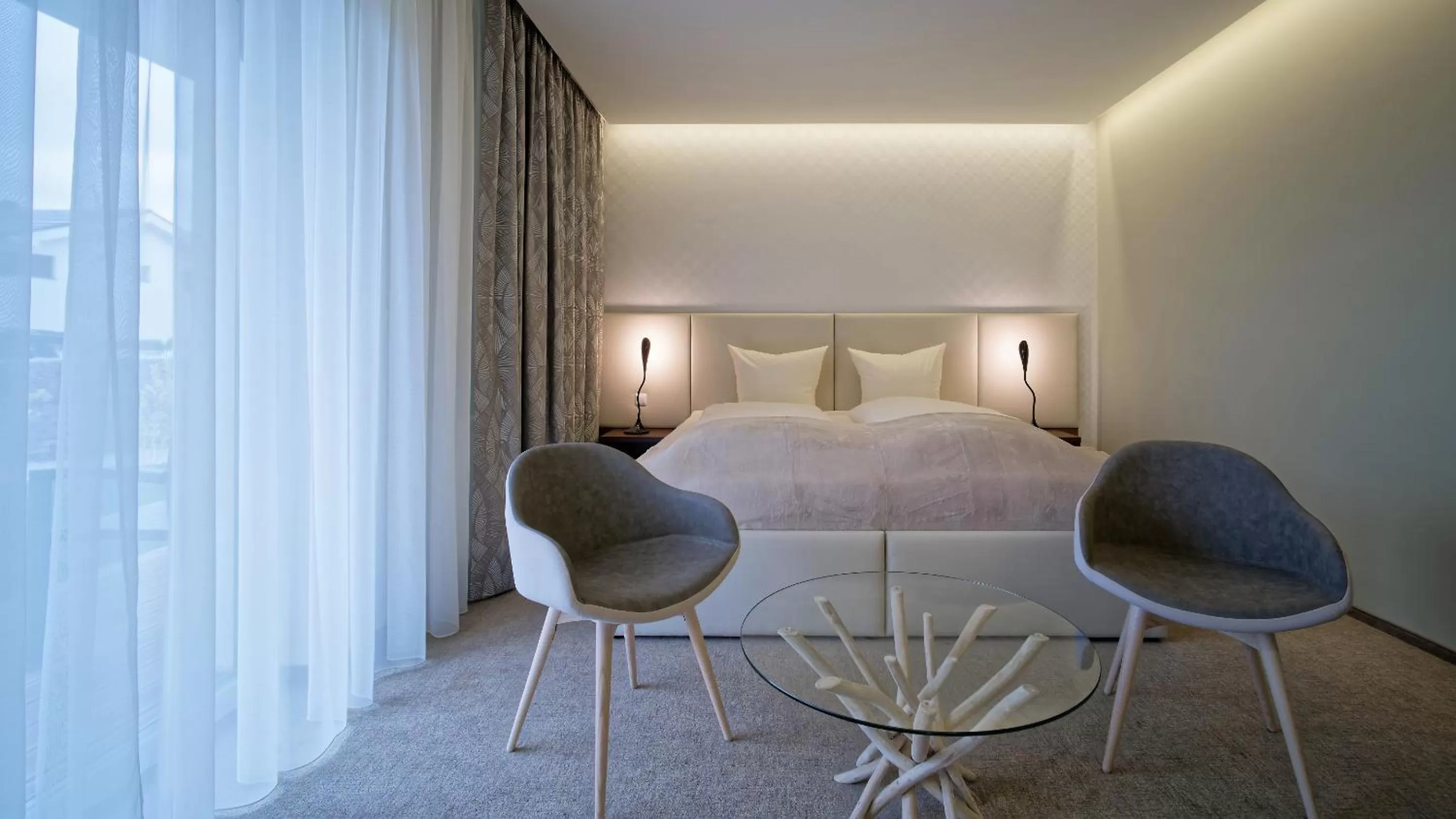 Photo of the whole room, Bed in Pension Laa Natura