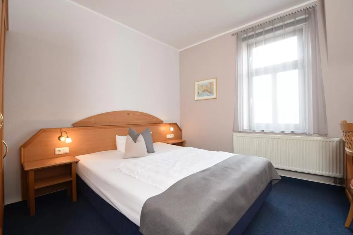 Bed in Hotel Anna Amalia