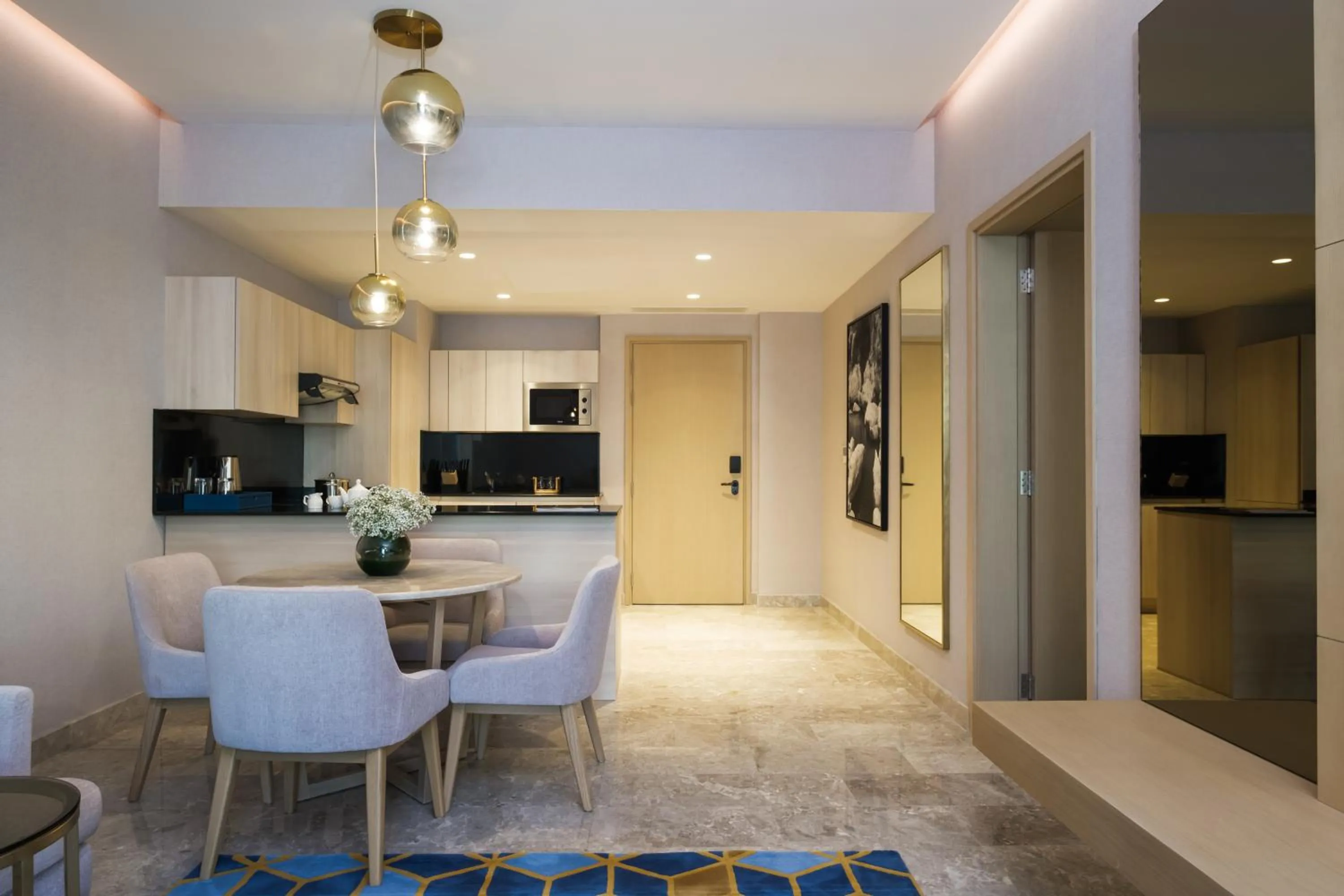 Seating area in Maani Muscat Hotel & Apartments