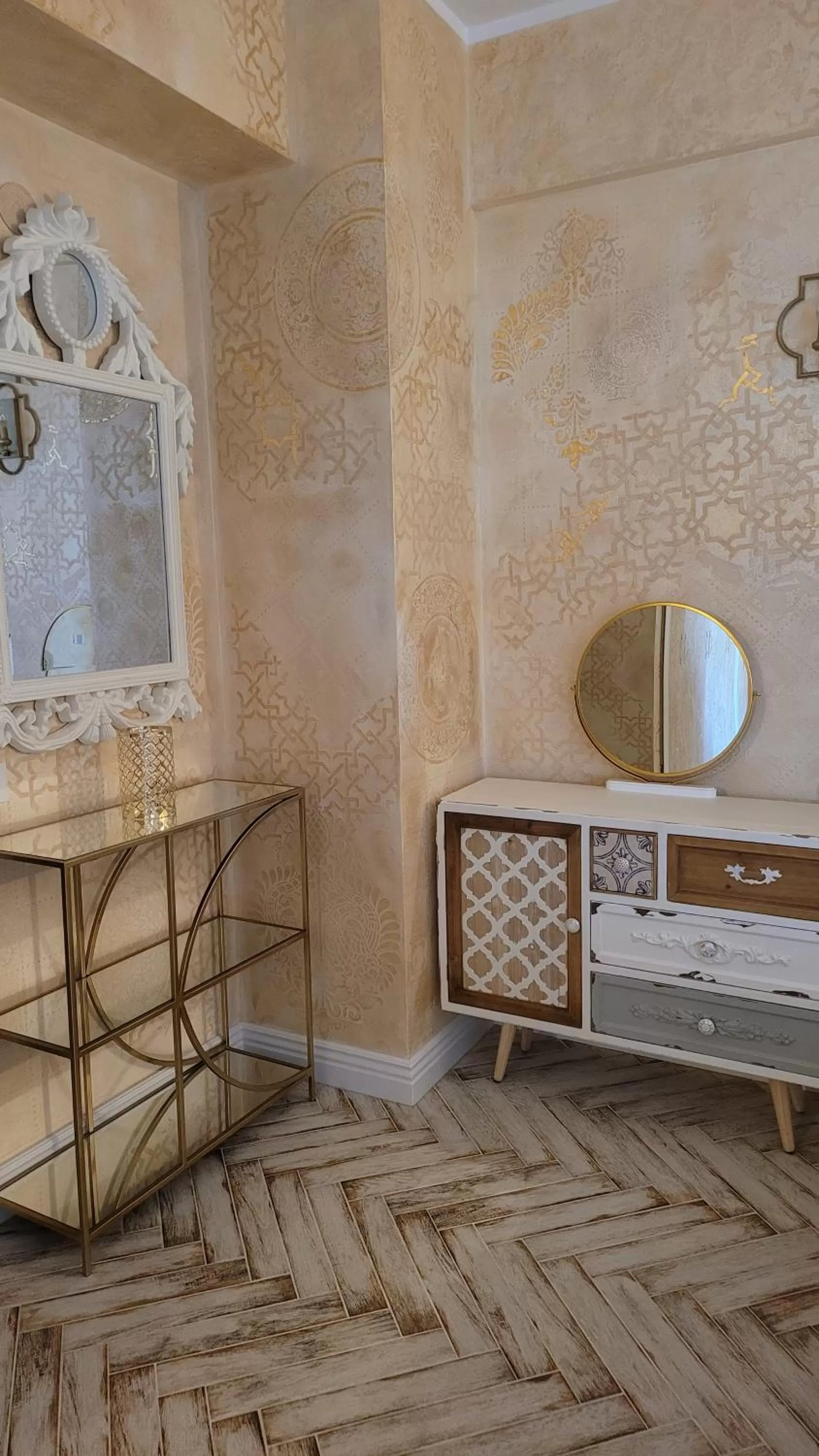 Decorative detail in Terrace Suites Iasi