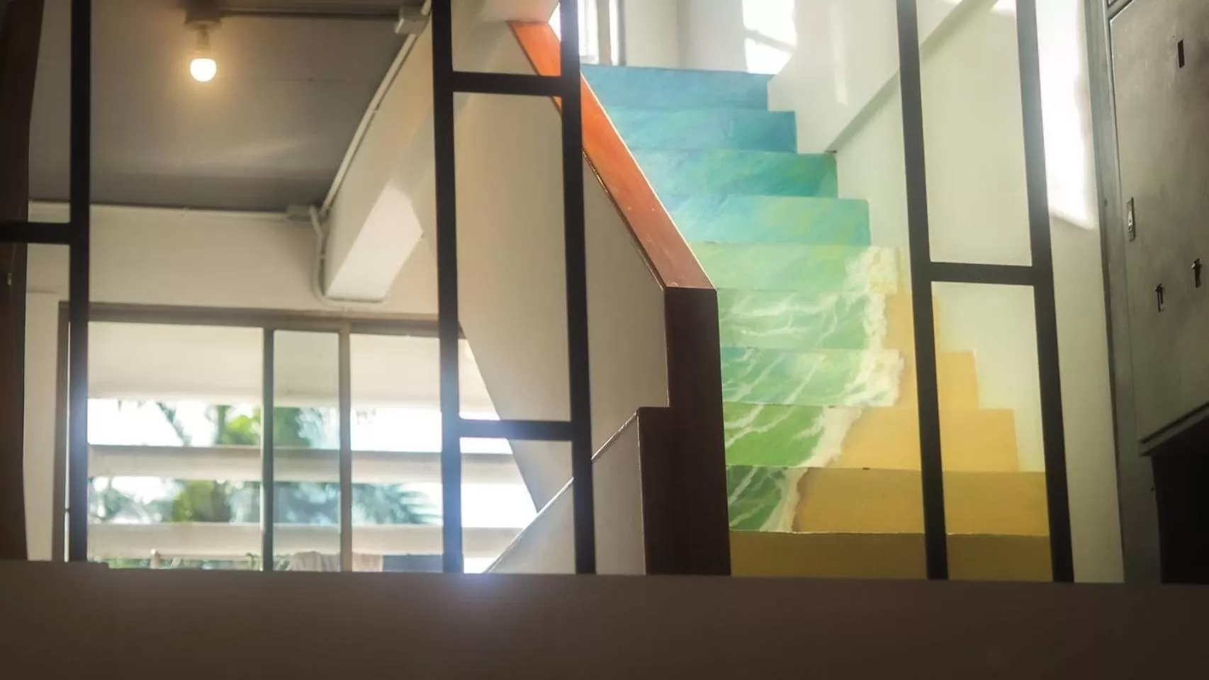 Property building in Hoft Hostel Bangkok